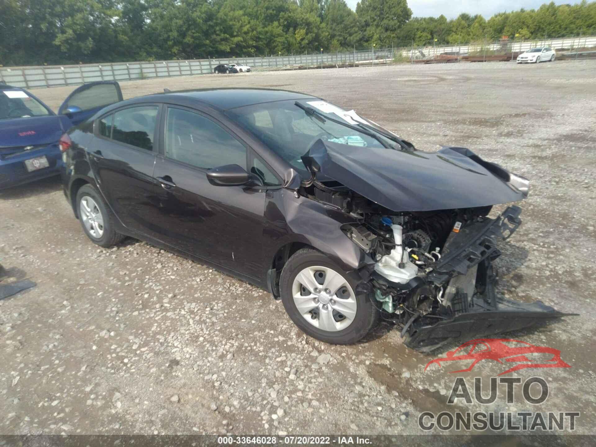 KIA FORTE 2018 - 3KPFK4A77JE219697