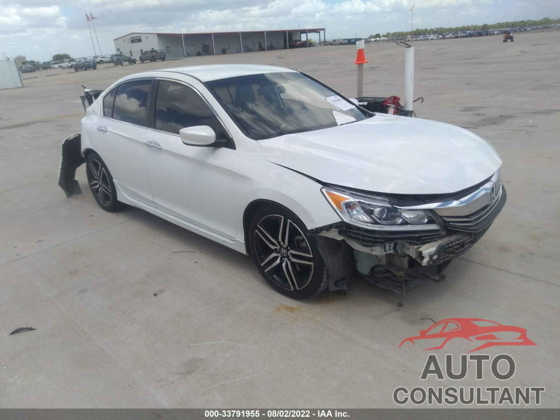 HONDA ACCORD SEDAN 2017 - 1HGCR2F55HA026814