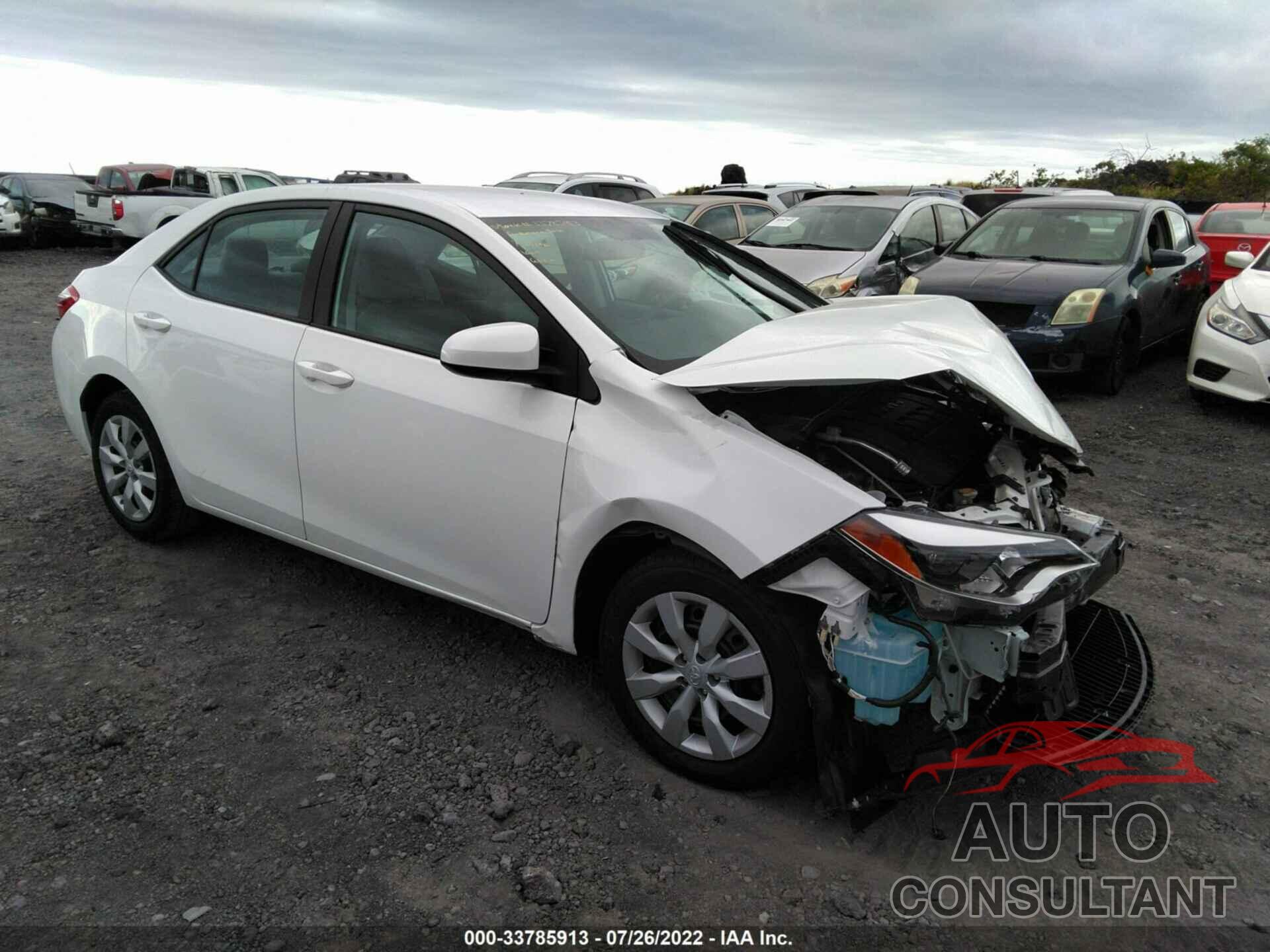 TOYOTA COROLLA 2016 - 5YFBURHE4GP467620