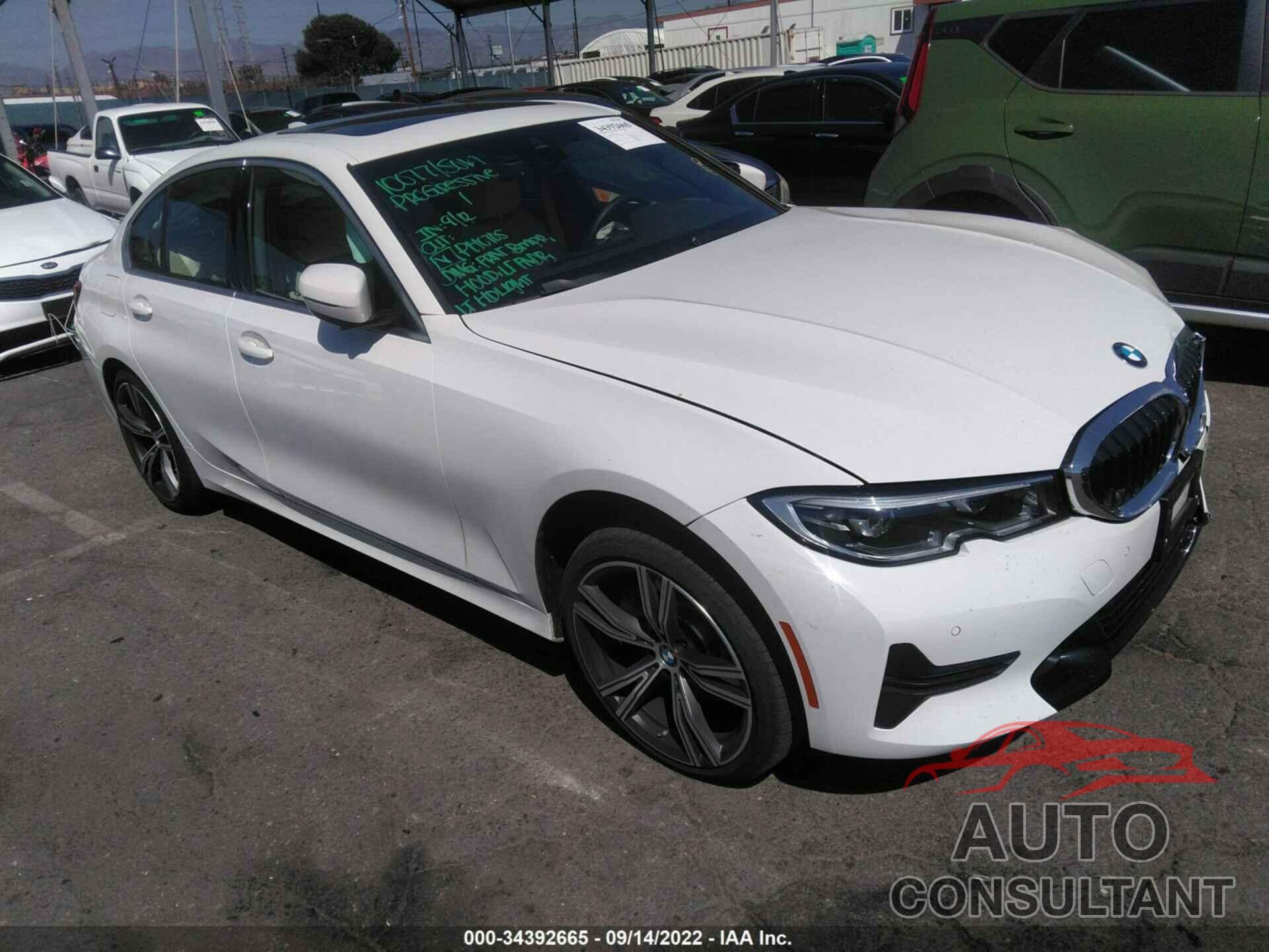 BMW 3 SERIES 2021 - 3MW5R1J06M8C13897