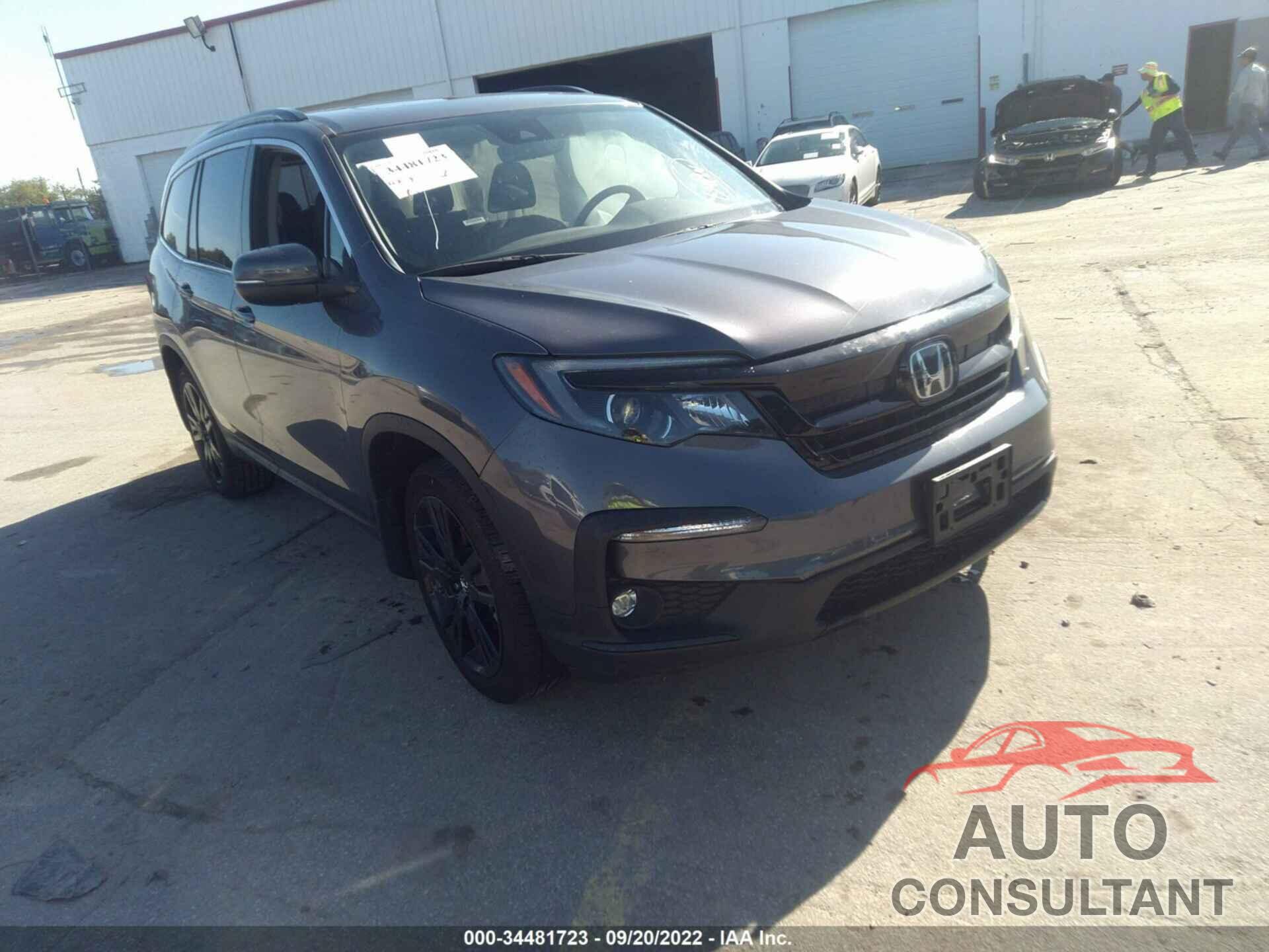 HONDA PILOT 2021 - 5FNYF5H26MB045312