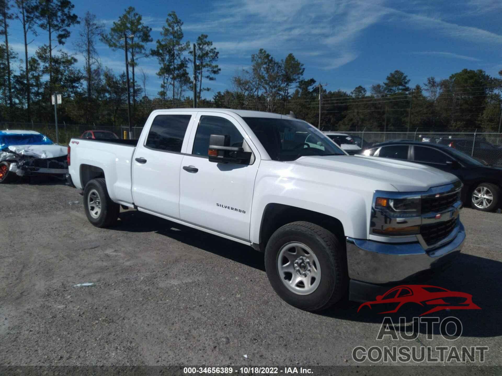 CHEVROLET SILVERADO 1500 2018 - 3GCUKNEC7JG432321