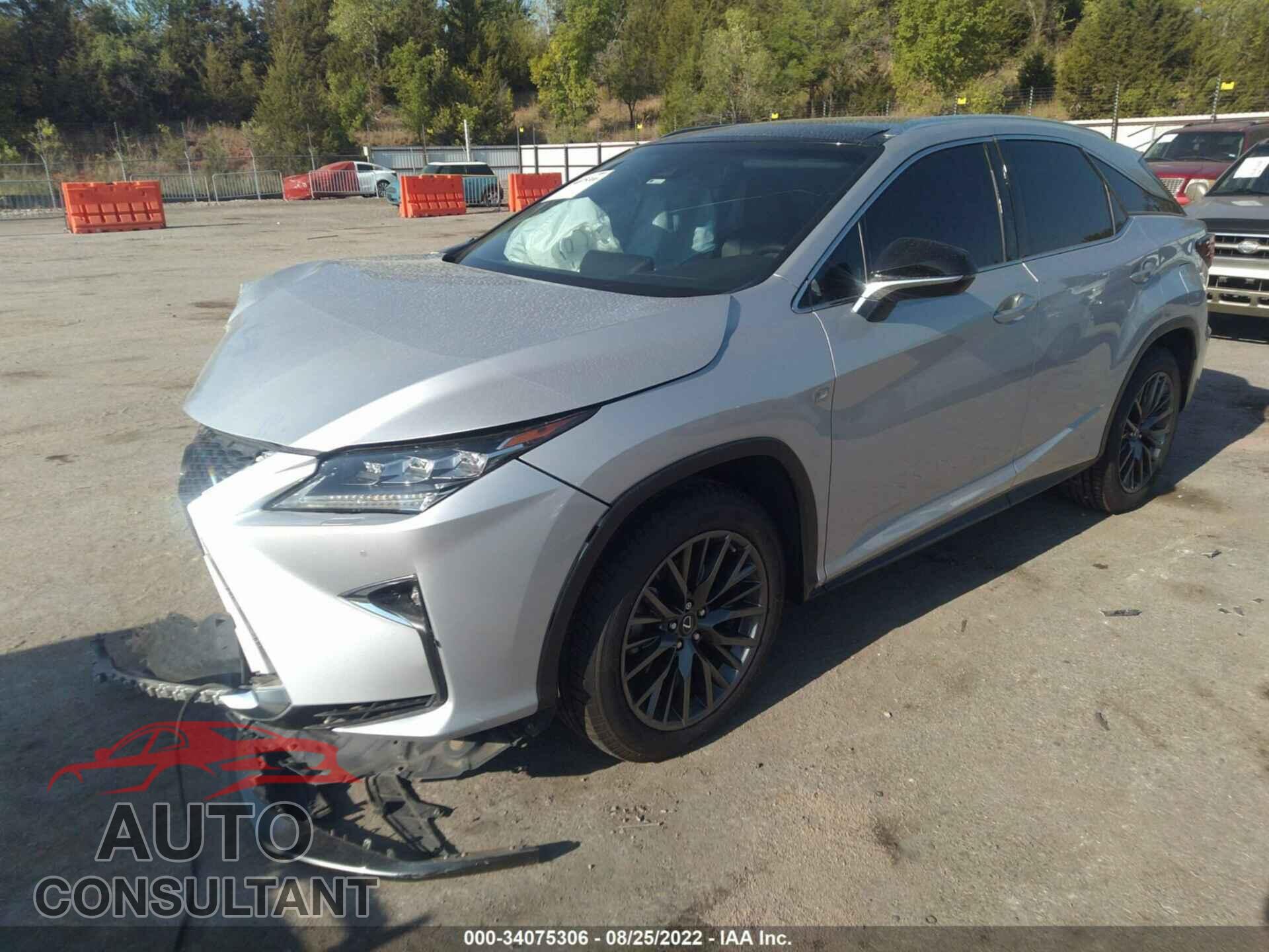 LEXUS RX 2017 - 2T2ZZMCA4HC053175