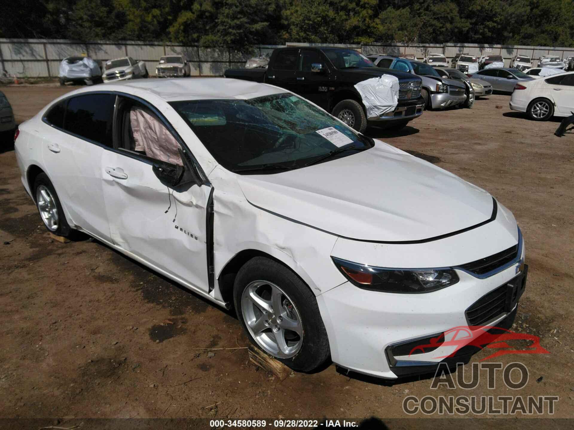CHEVROLET MALIBU 2018 - 1G1ZB5ST4JF262259