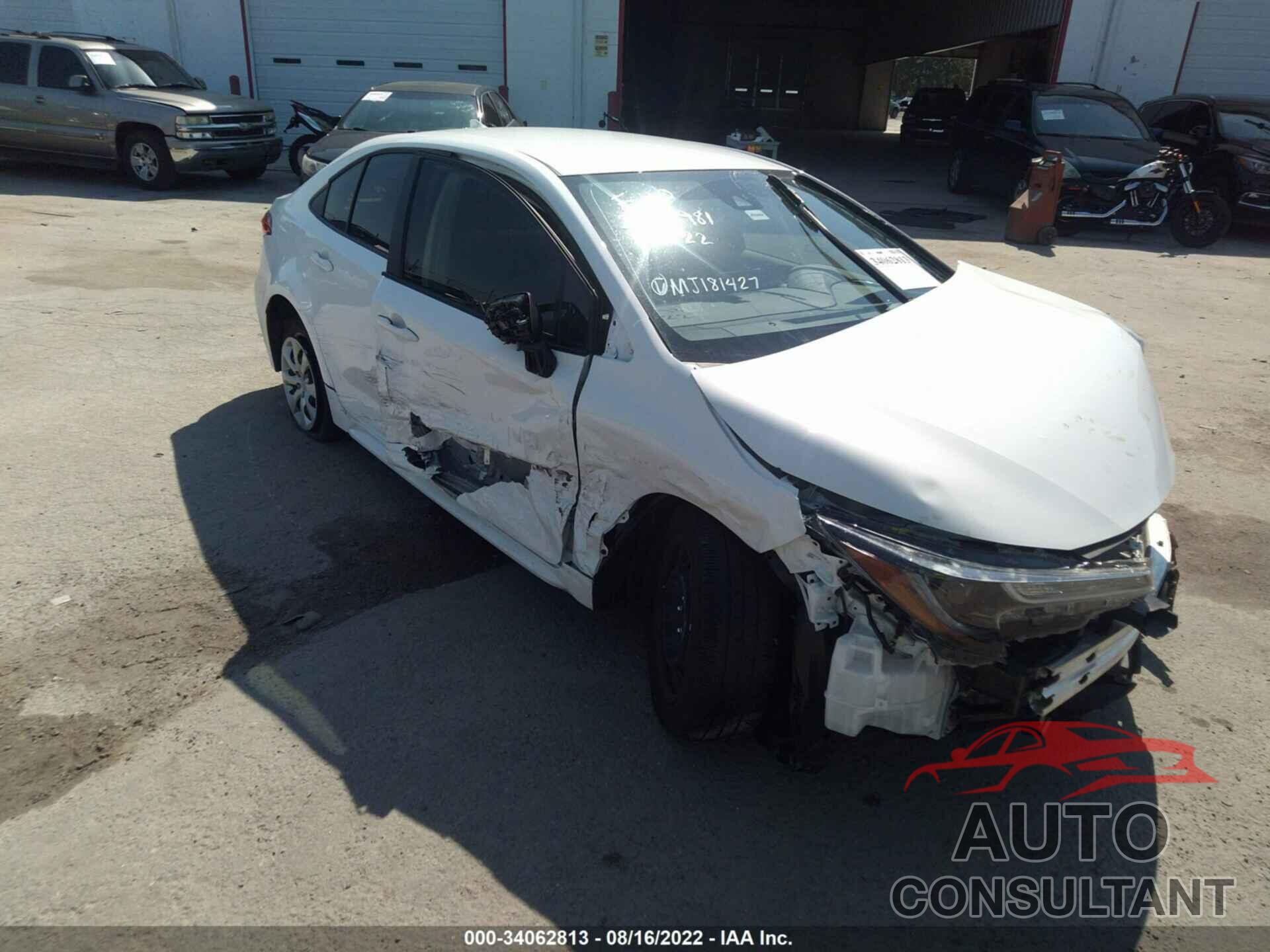 TOYOTA COROLLA 2021 - JTDEPMAE2MJ181427