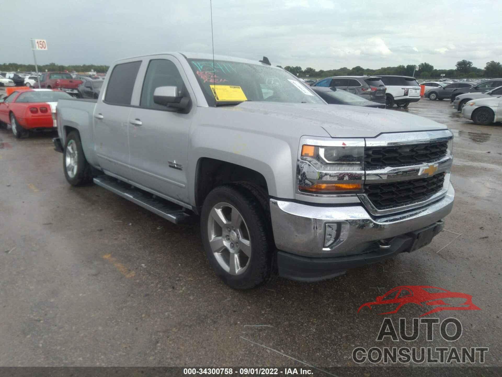 CHEVROLET SILVERADO 1500 2017 - 3GCPCREC1HG119311