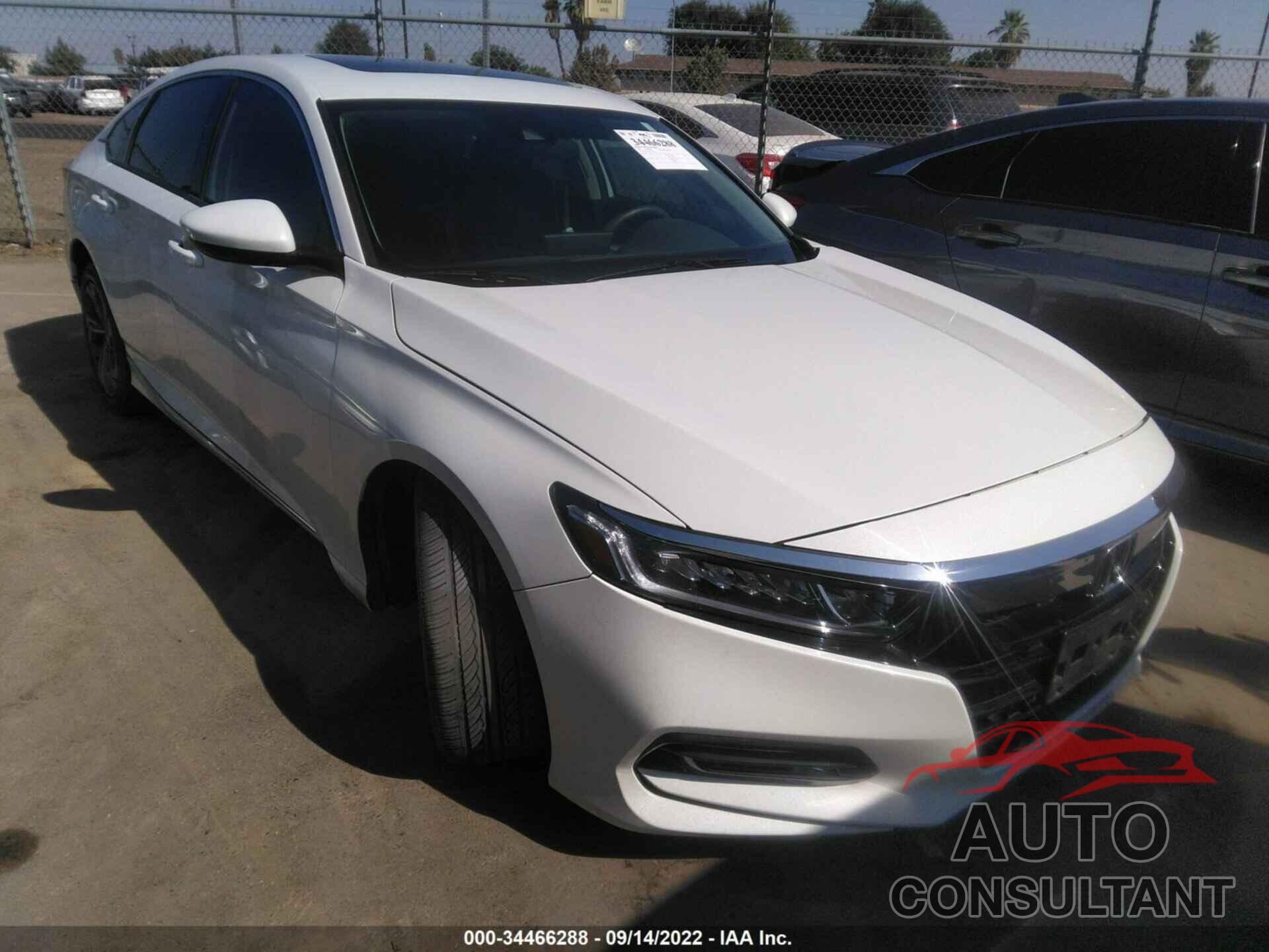 HONDA ACCORD SEDAN 2019 - 1HGCV1F47KA138986