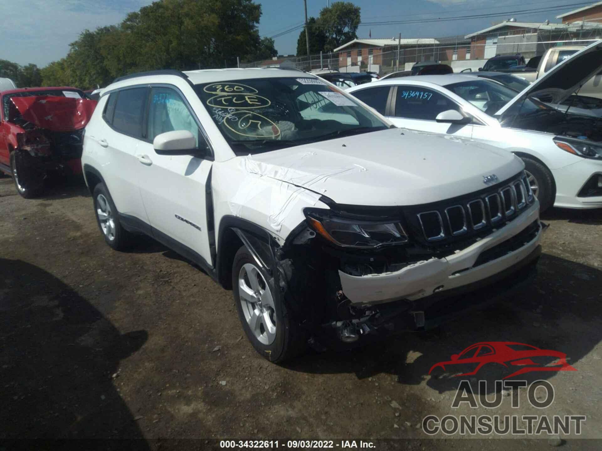 JEEP COMPASS 2021 - 3C4NJDBB7MT566240