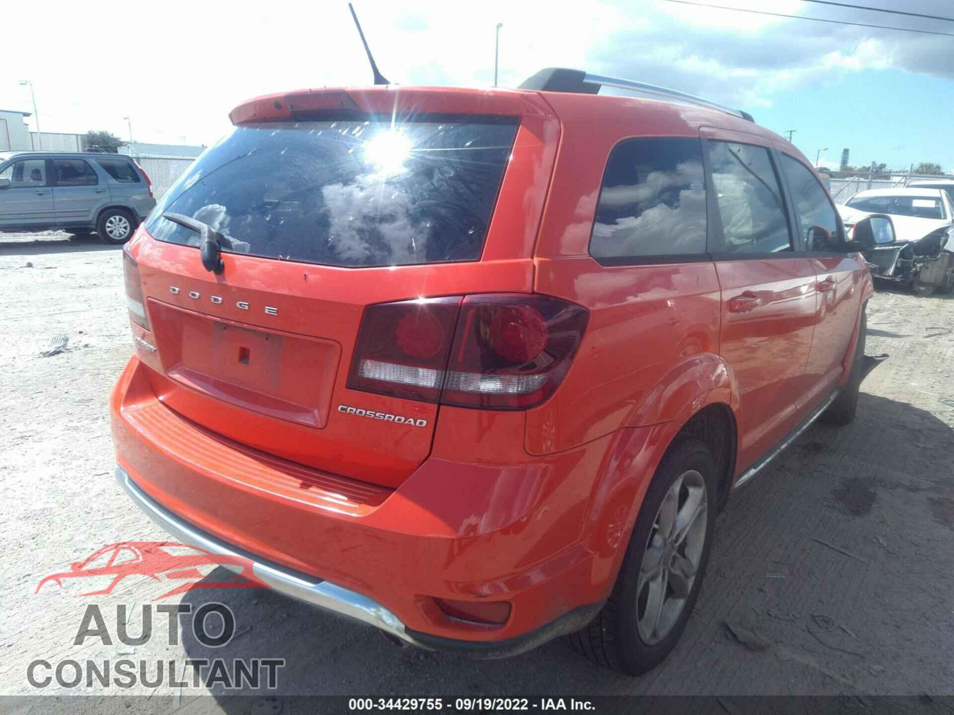 DODGE JOURNEY 2017 - 3C4PDCGG7HT566372