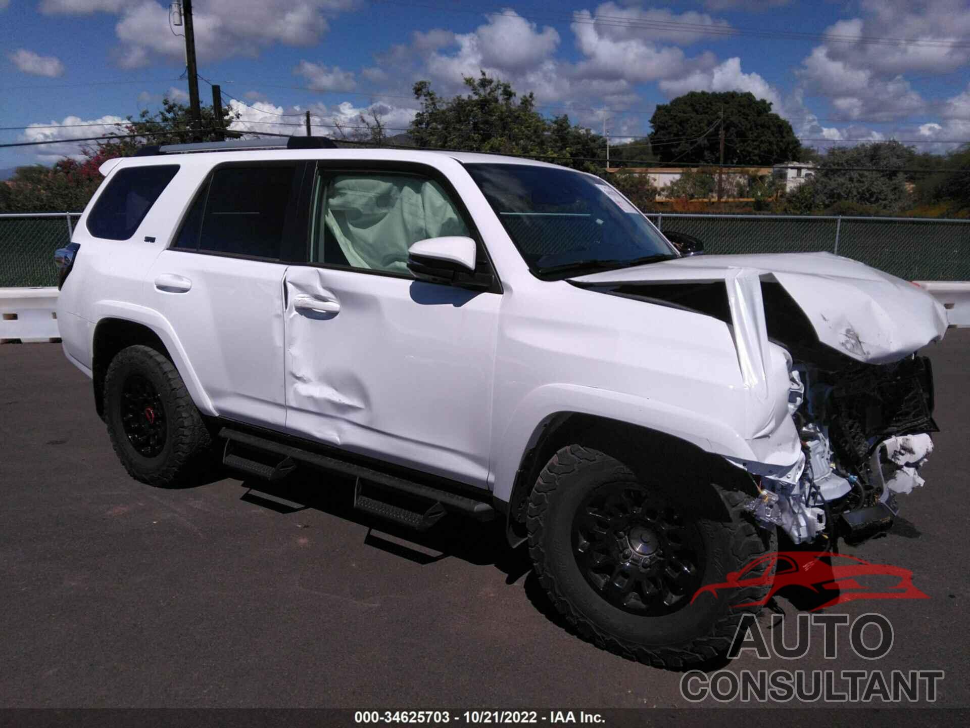 TOYOTA 4RUNNER 2022 - JTEFU5JR7N5277341