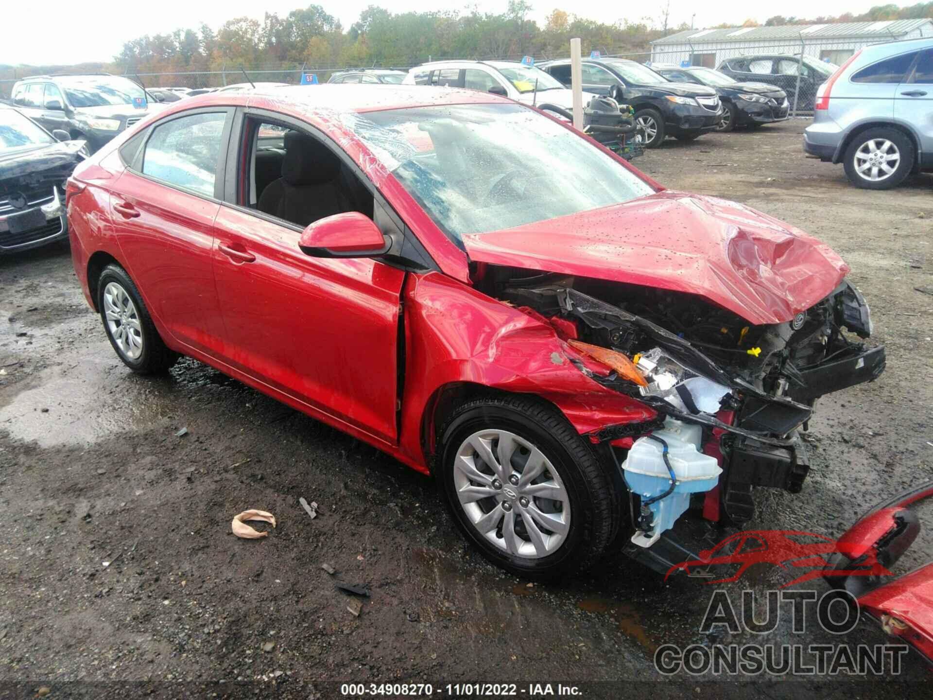 HYUNDAI ACCENT 2018 - 3KPC24A34JE021384