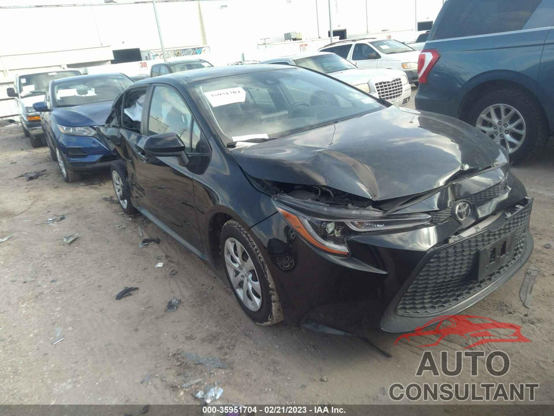TOYOTA COROLLA 2021 - JTDEPMAE2MJ175319