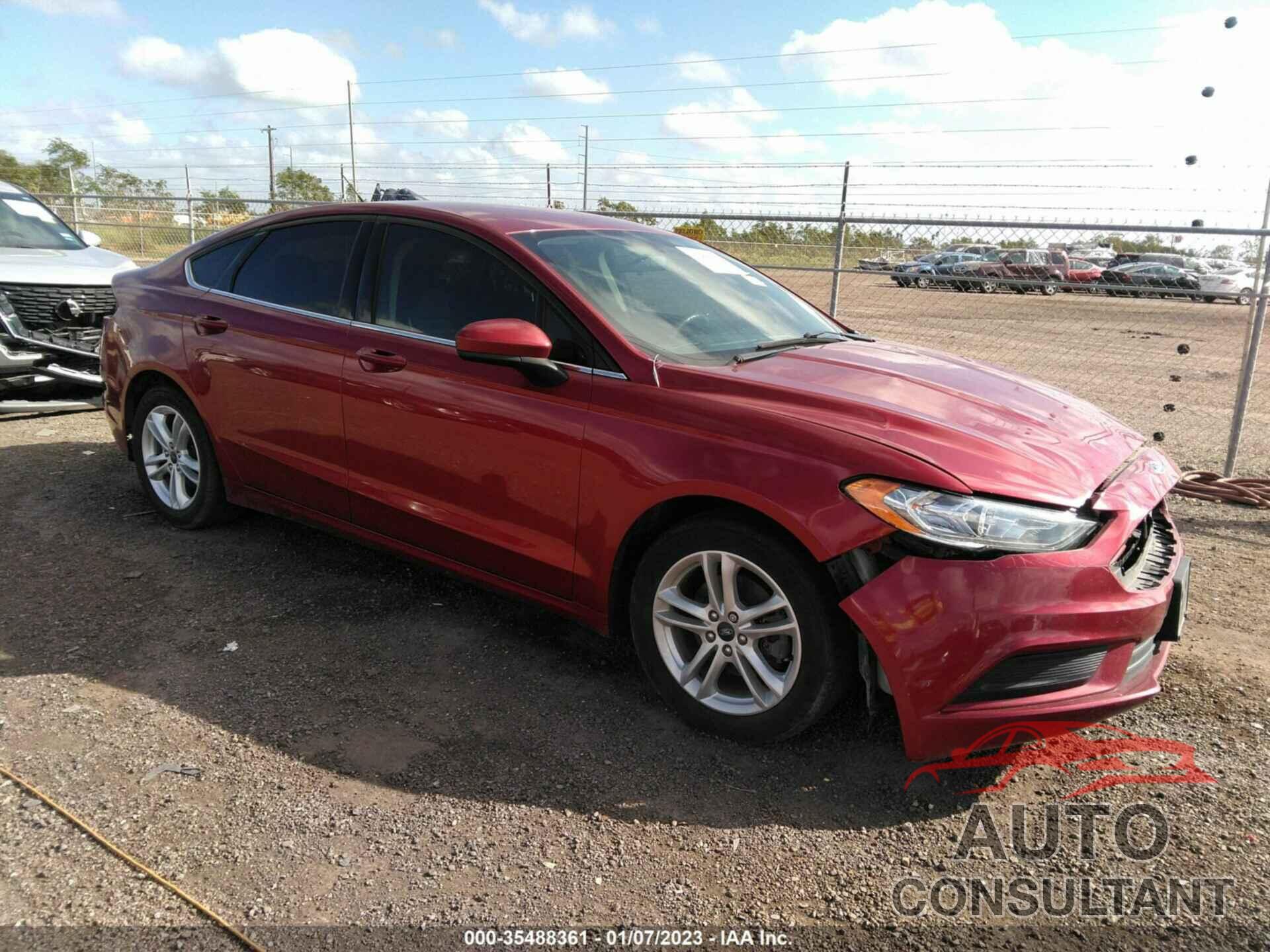 FORD FUSION 2018 - 3FA6P0HD9JR231645