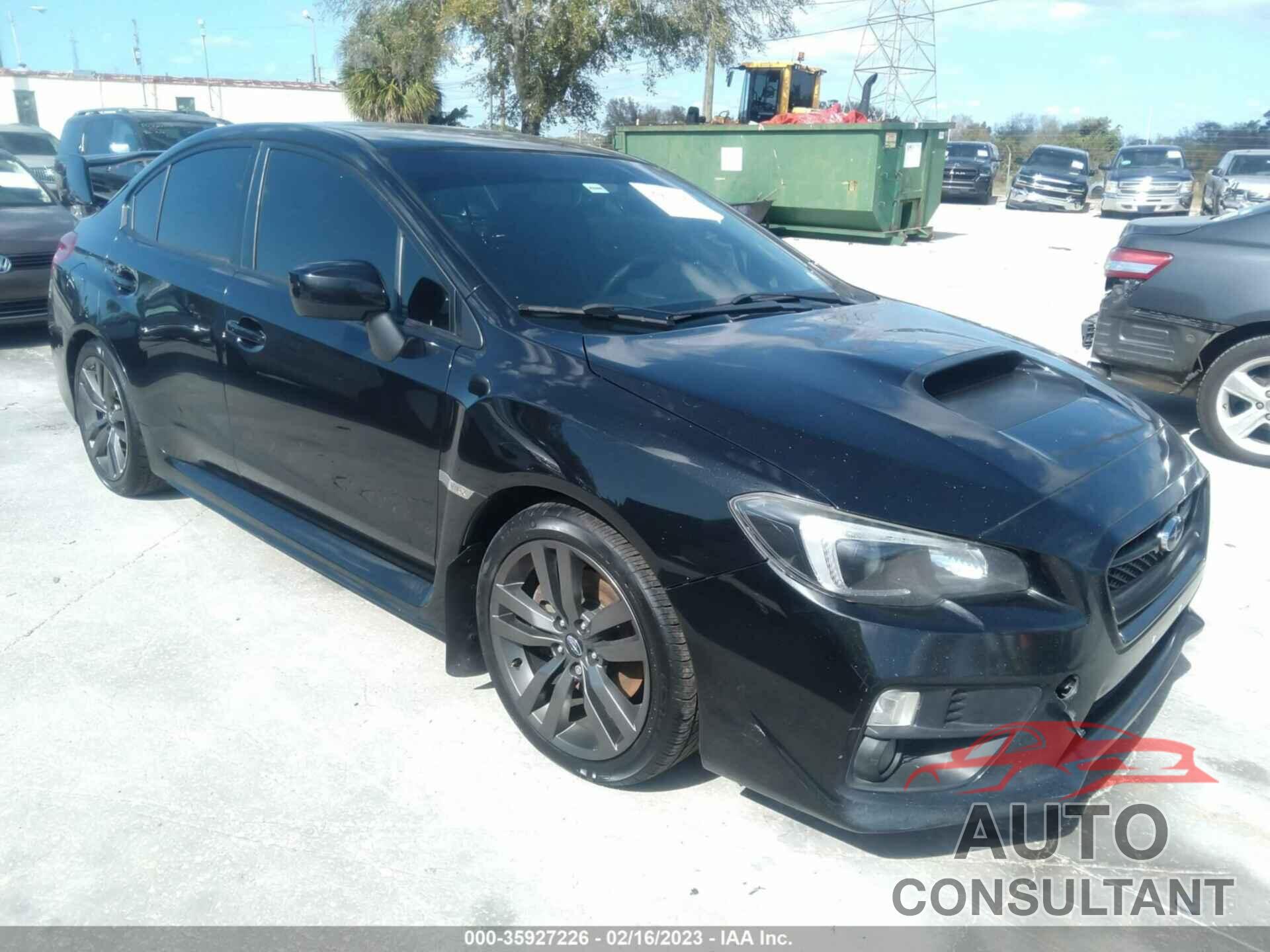 SUBARU WRX 2016 - JF1VA1E66G9803932