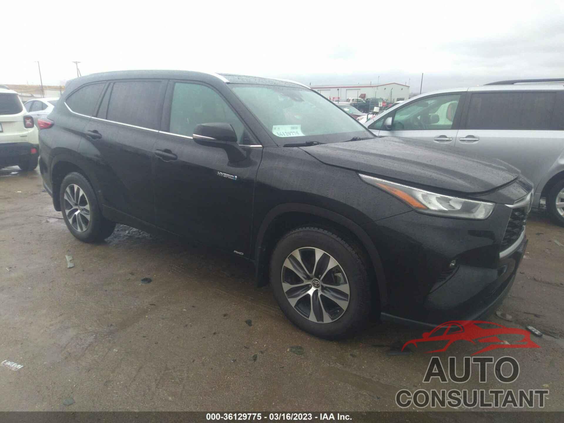 TOYOTA HIGHLANDER 2020 - 5TDGBRCH2LS504744