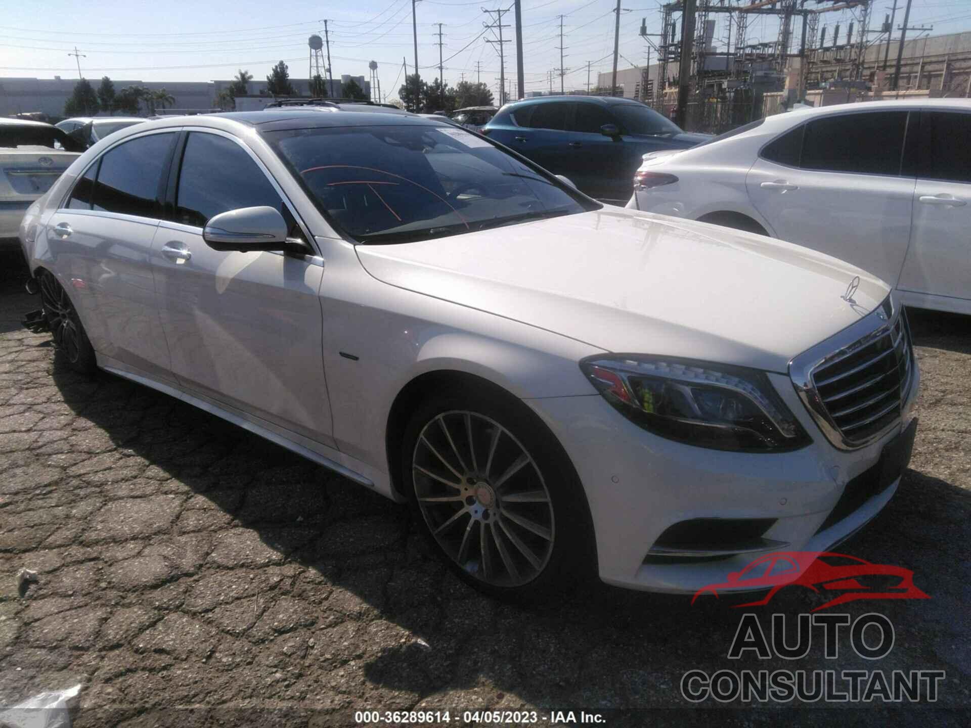 MERCEDES-BENZ S-CLASS 2016 - WDDUG6DB7GA252236