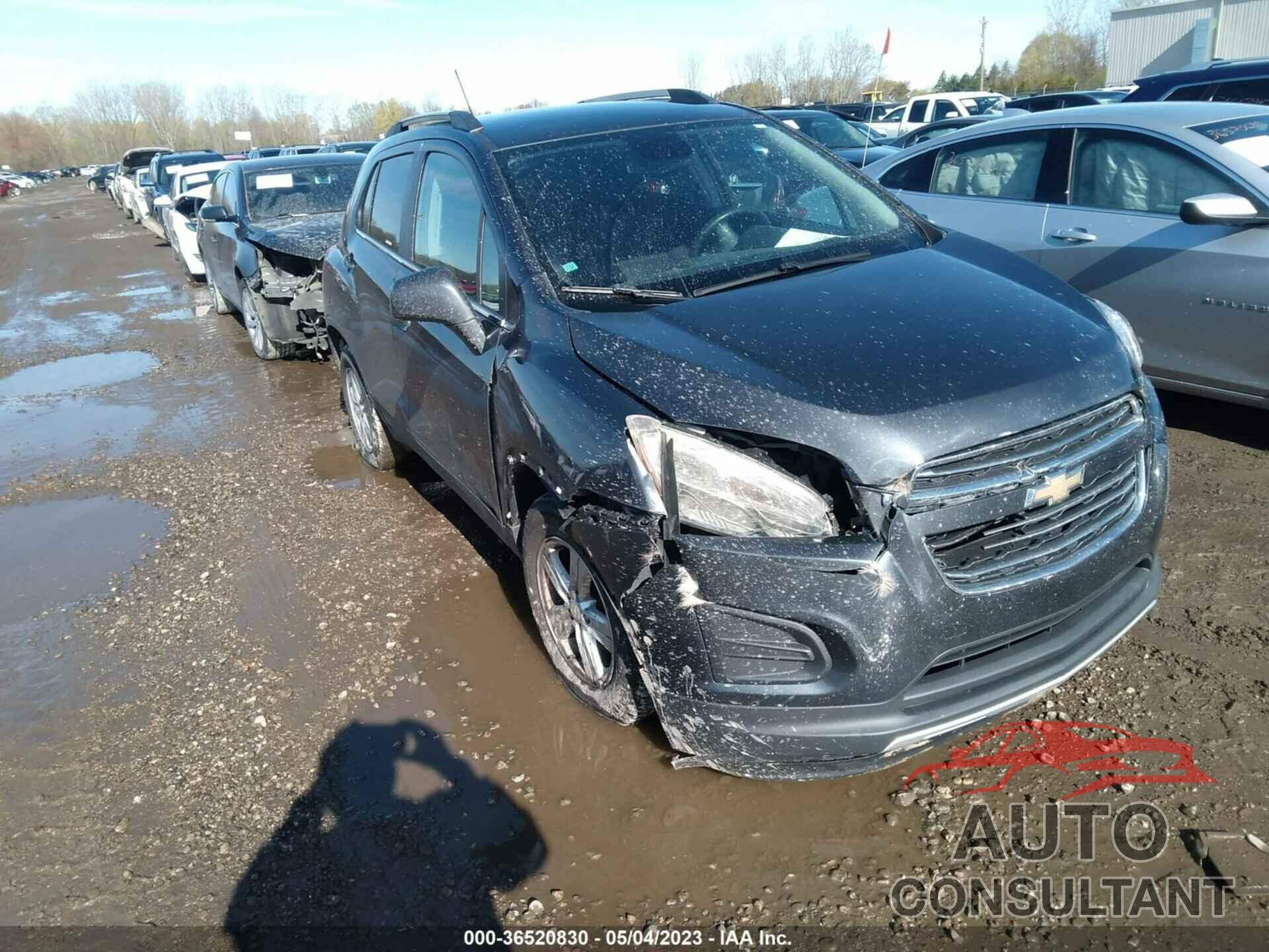 CHEVROLET TRAX 2016 - 3GNCJLSB7GL235493