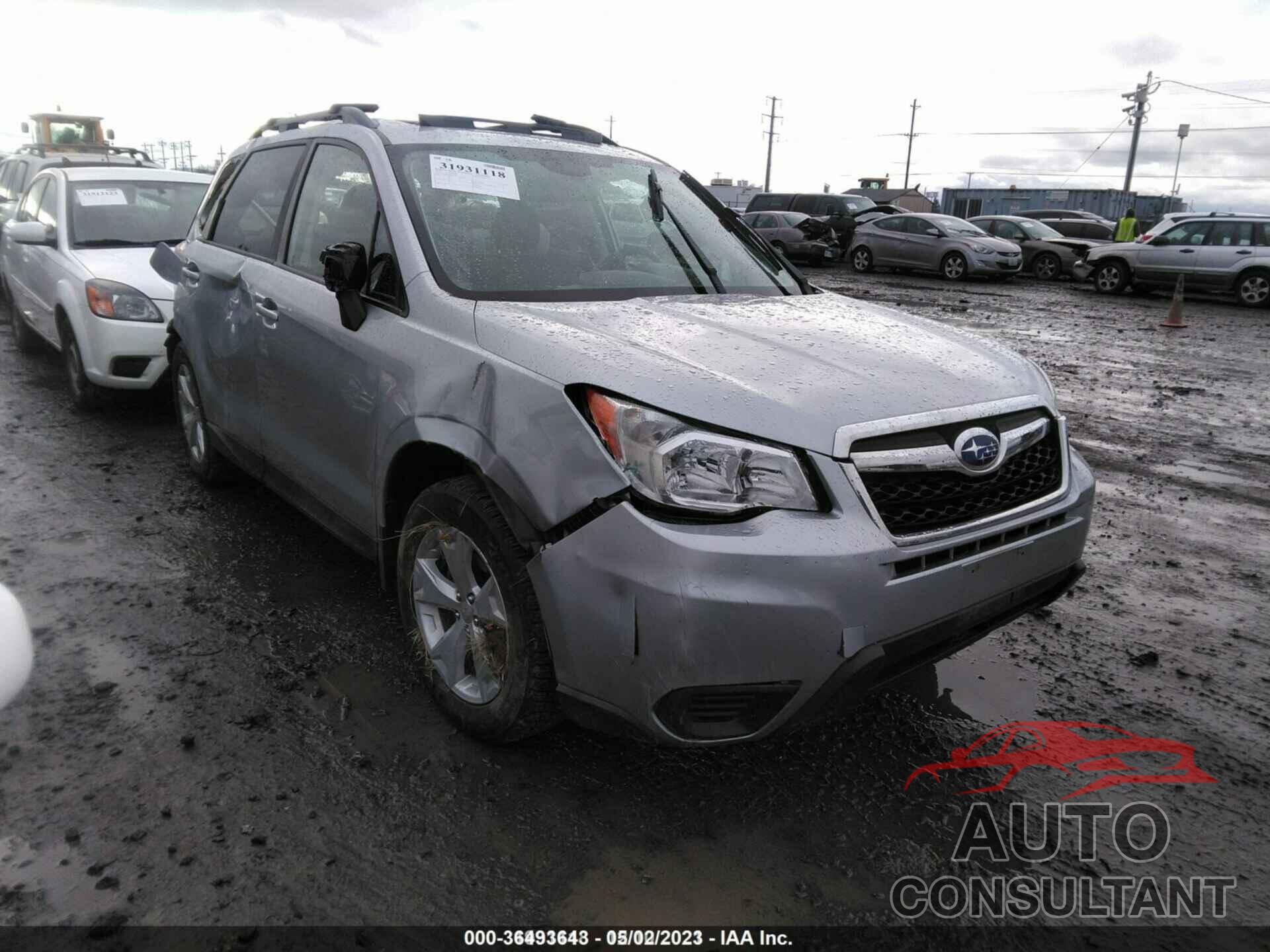 SUBARU FORESTER 2015 - JF2SJAFC6FH809804
