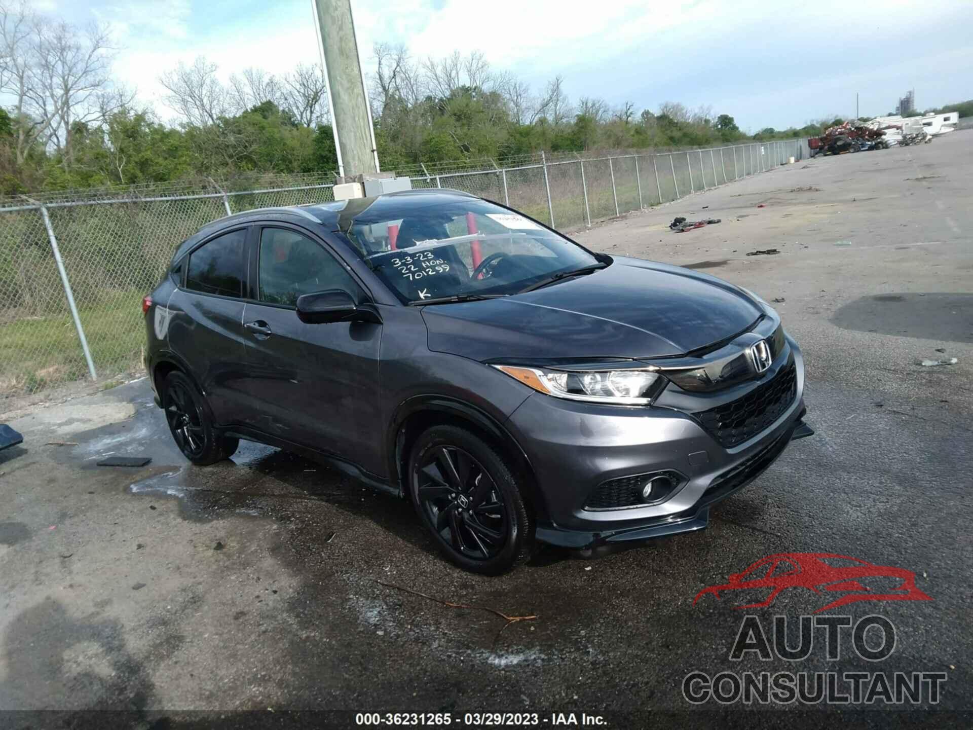HONDA HR-V 2022 - 3CZRU5H10NM701299