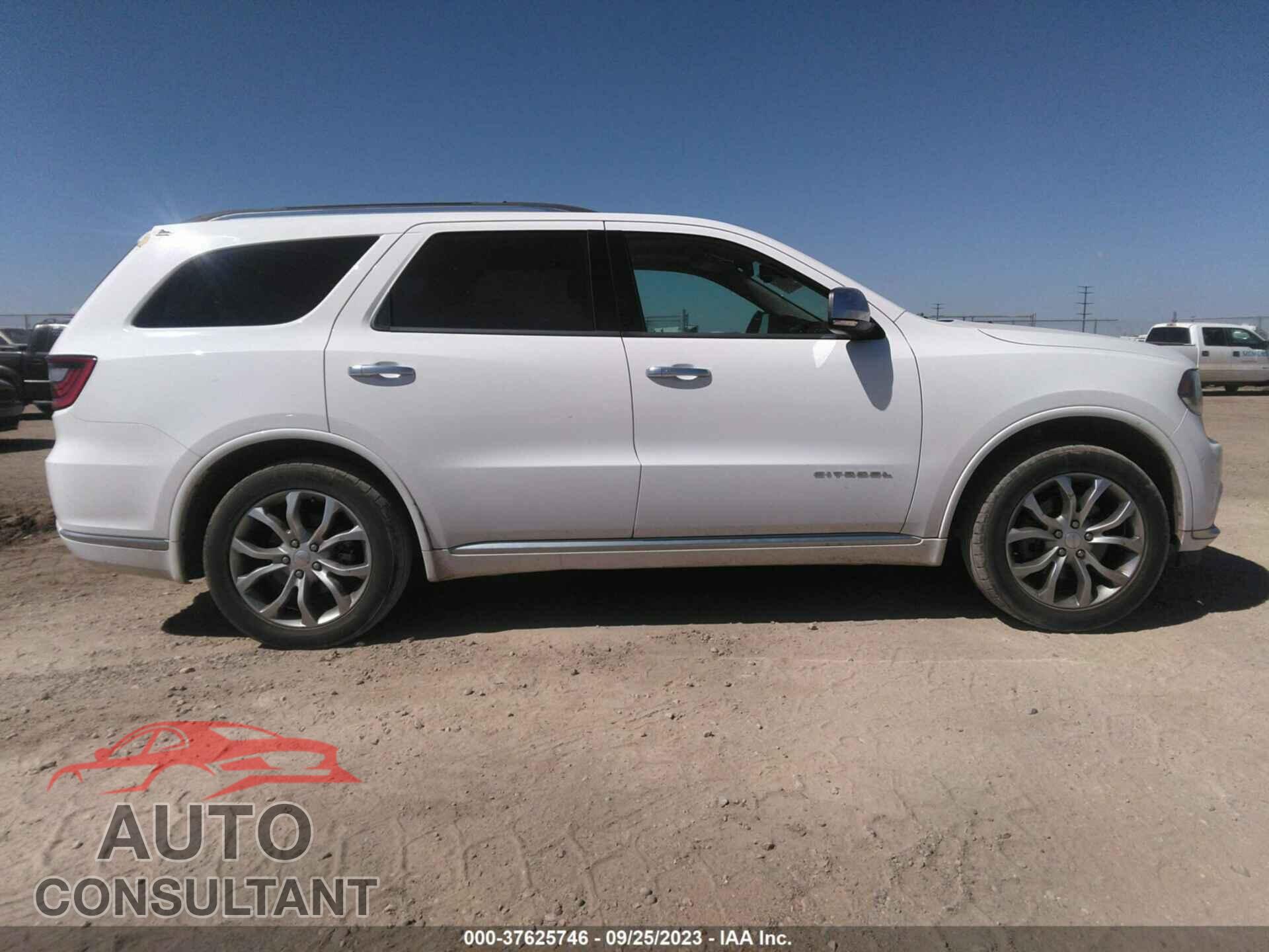 DODGE DURANGO 2016 - 1C4RDJEG9GC449547