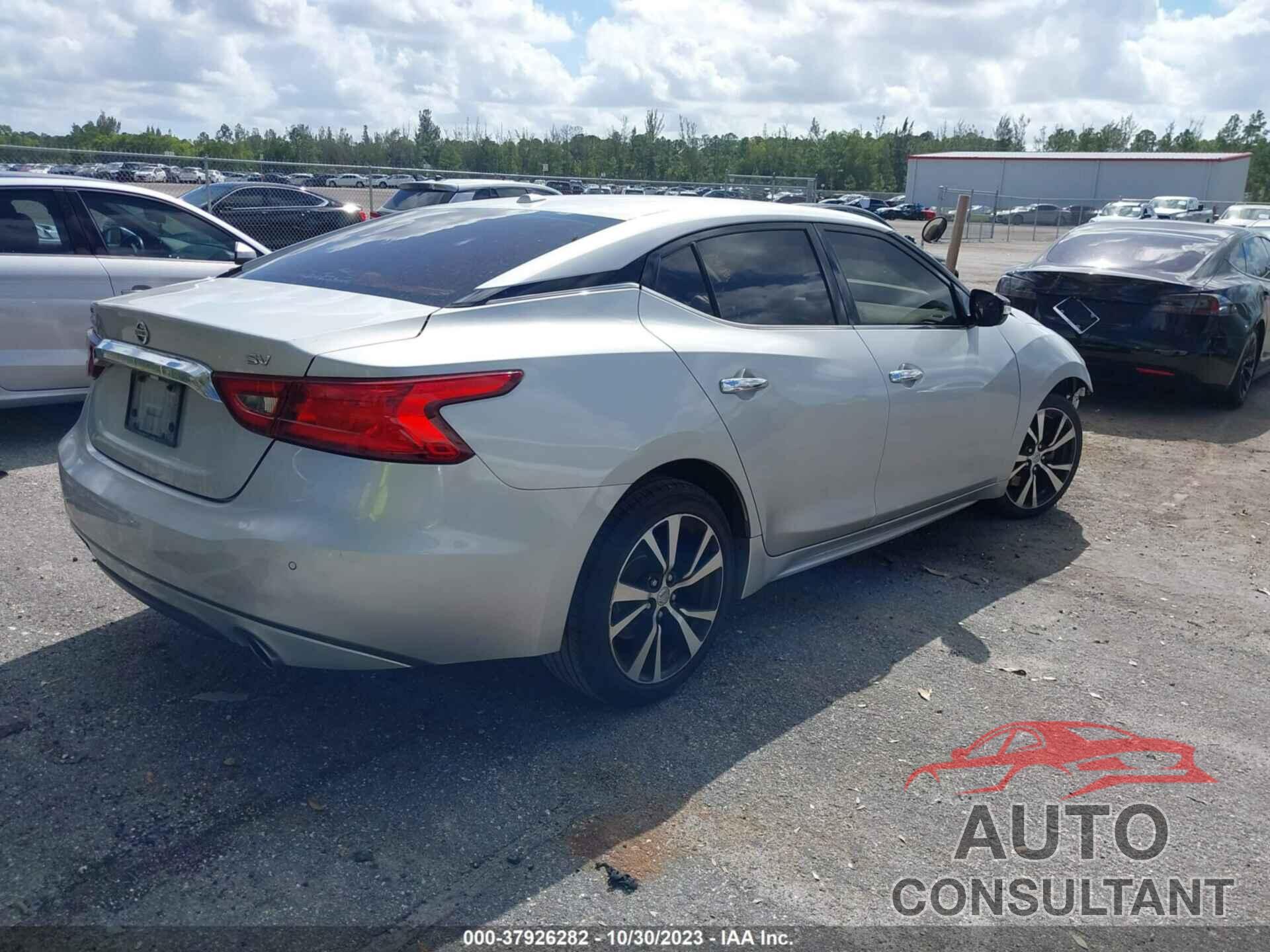 NISSAN MAXIMA 2018 - 1N4AA6AP3JC368453