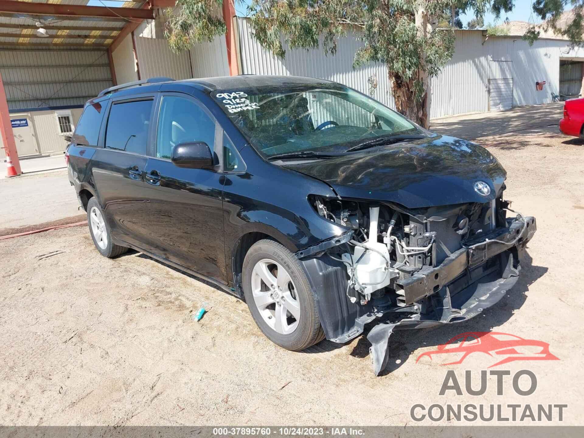 TOYOTA SIENNA 2017 - 5TDKZ3DCXHS861229