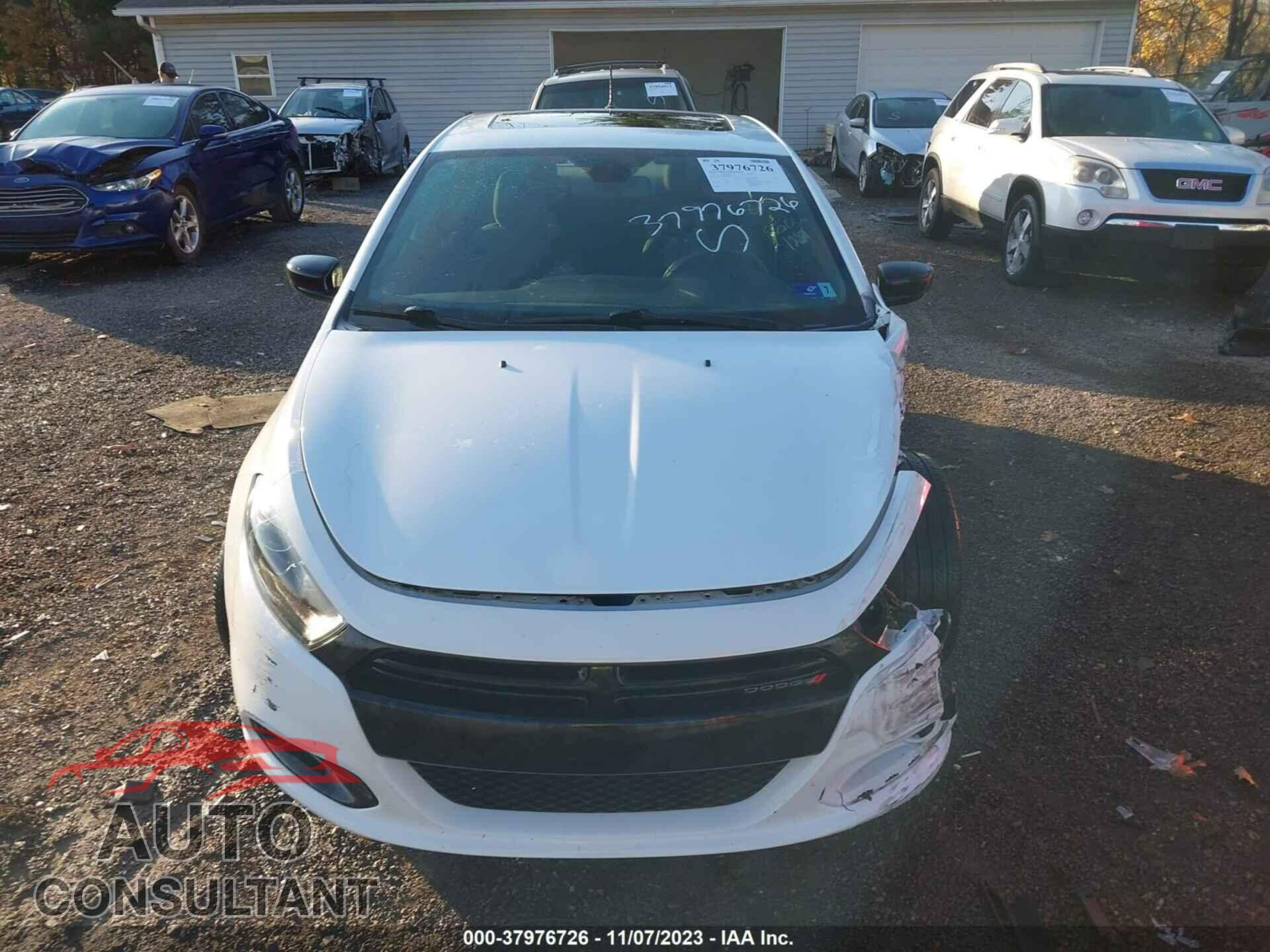 DODGE DART 2016 - 1C3CDFFA8GD820614