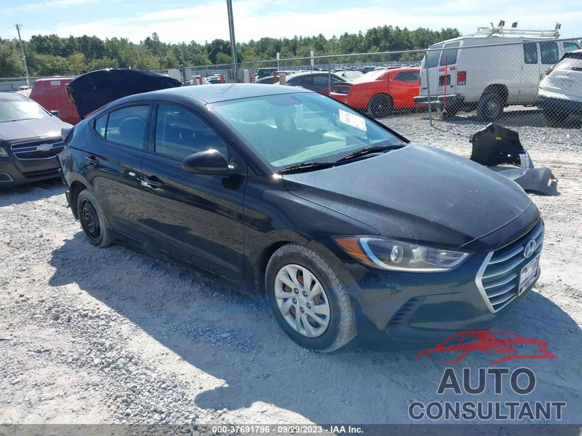 HYUNDAI ELANTRA 2018 - 5NPD74LF9JH317705
