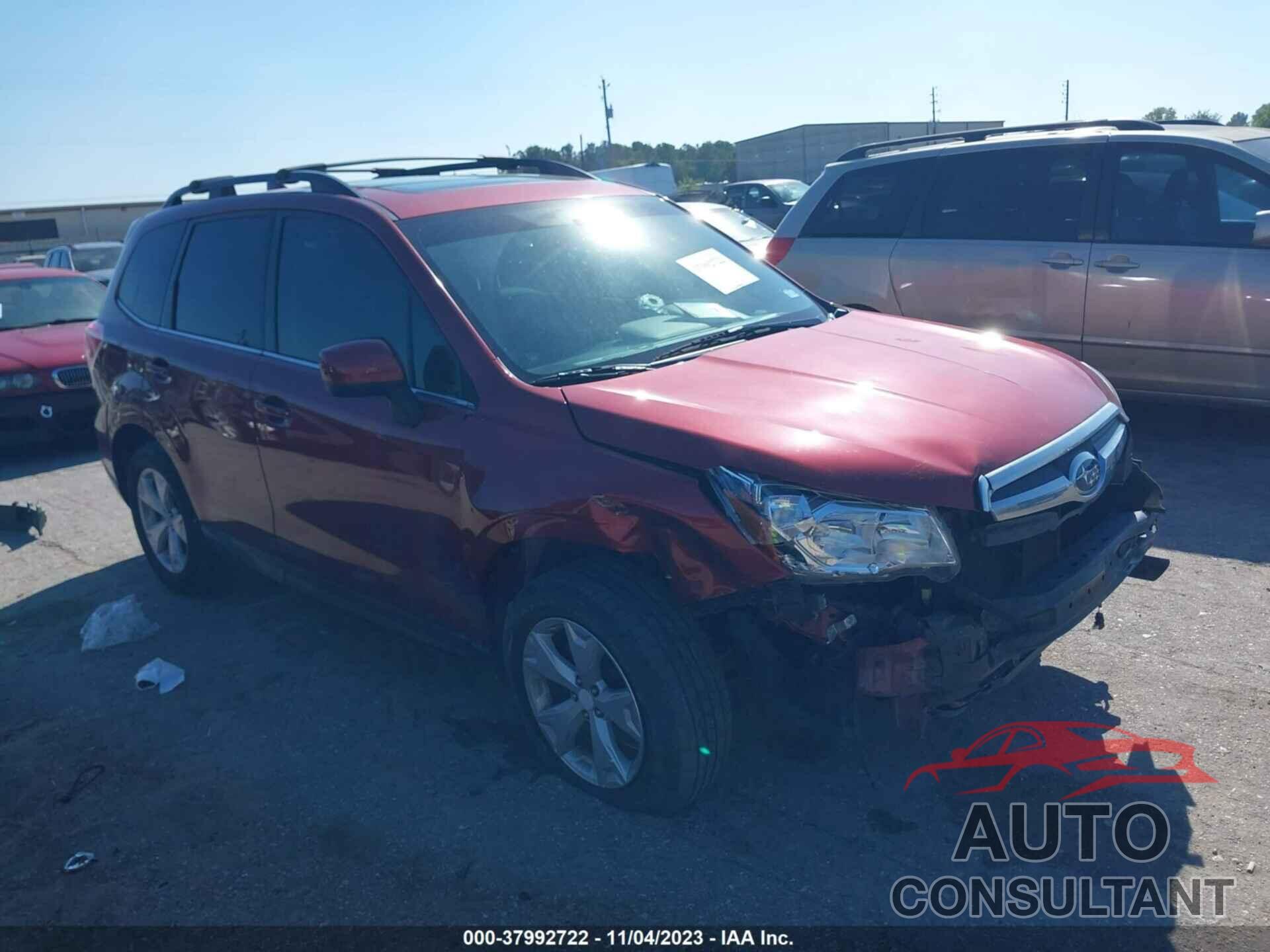 SUBARU FORESTER 2016 - JF2SJAHC5GH554013