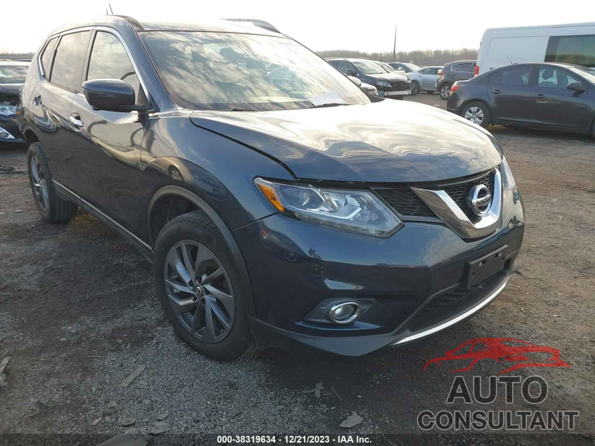 NISSAN ROGUE 2016 - 5N1AT2MV3GC837164