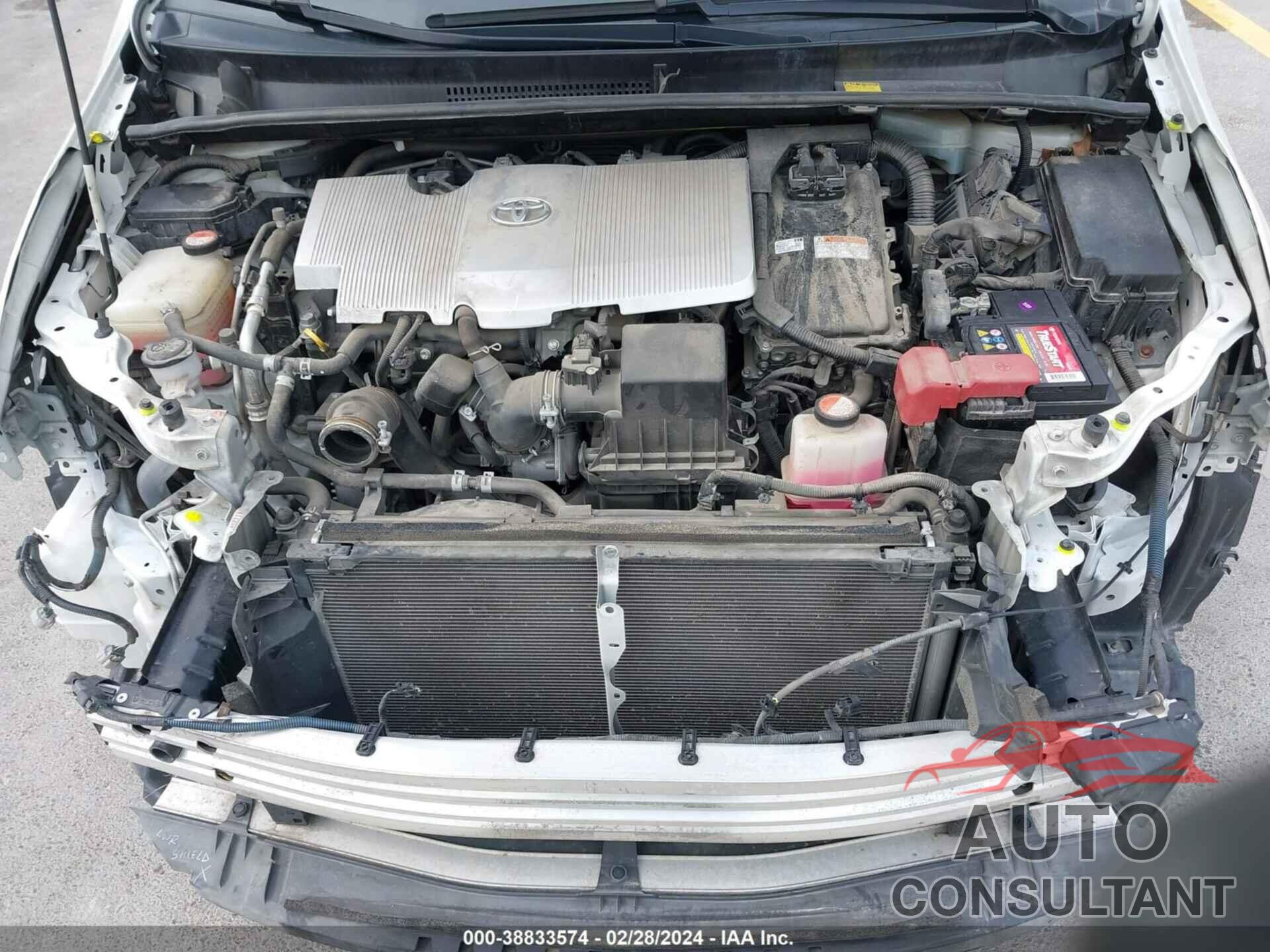 TOYOTA PRIUS 2016 - JTDKBRFU2G3518301