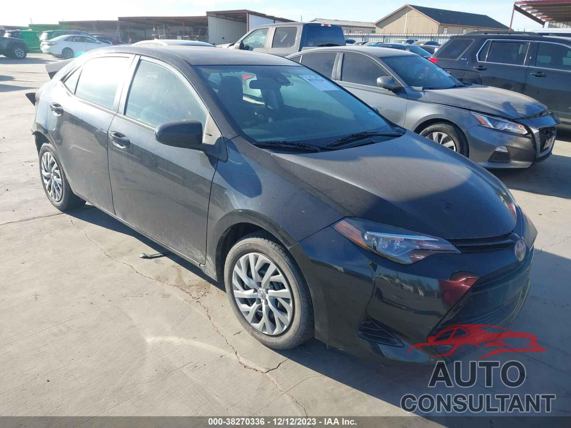 TOYOTA COROLLA 2017 - 5YFBURHE3HP665302
