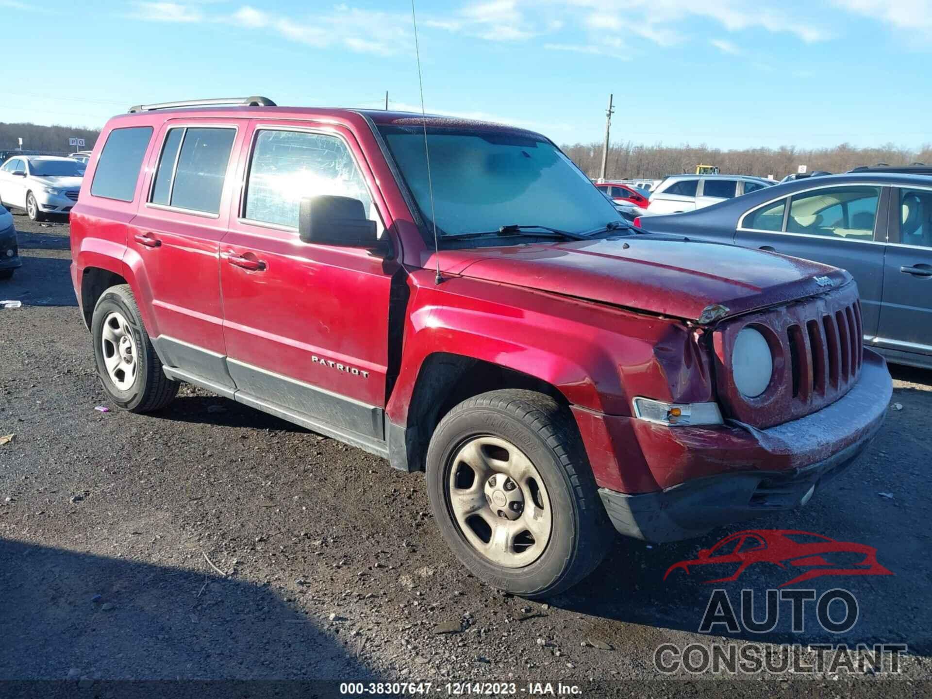 JEEP PATRIOT 2017 - 1C4NJPBAXHD116280