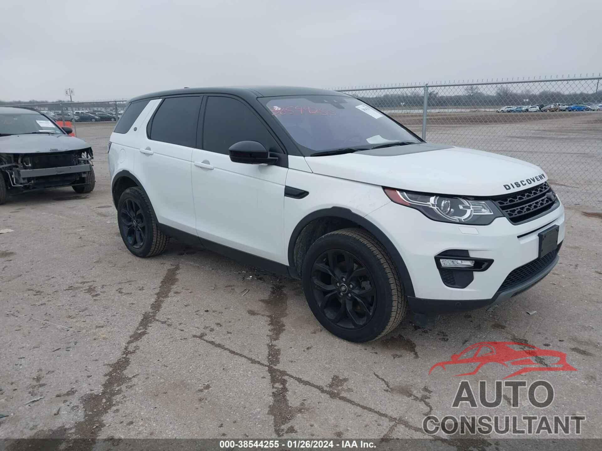 LAND ROVER DISCOVERY SPORT 2018 - SALCR2RX7JH757276