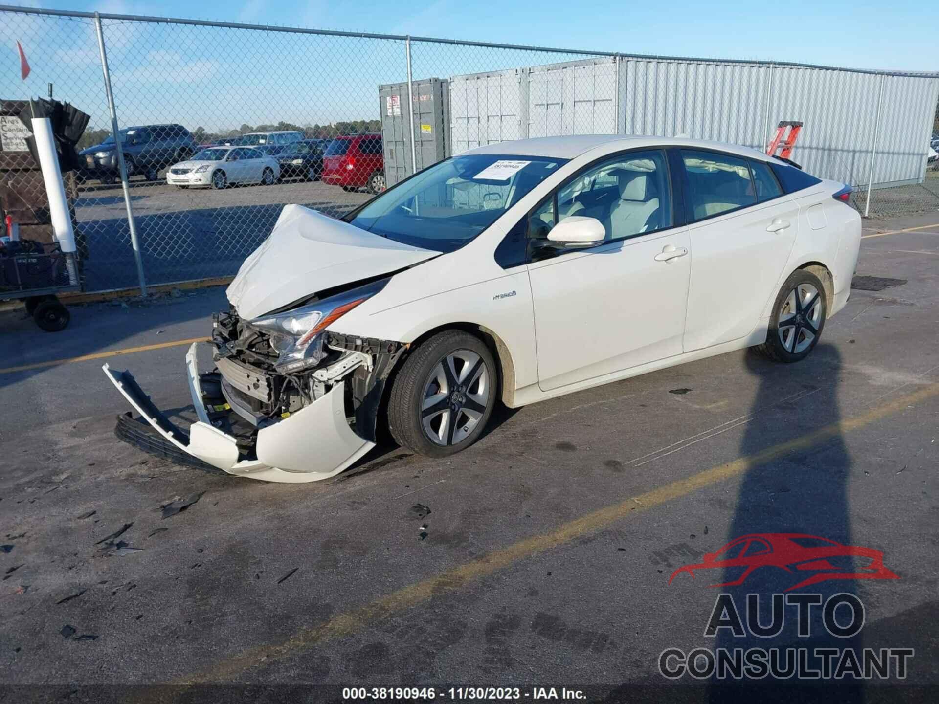 TOYOTA PRIUS 2017 - JTDKARFU4H3047482