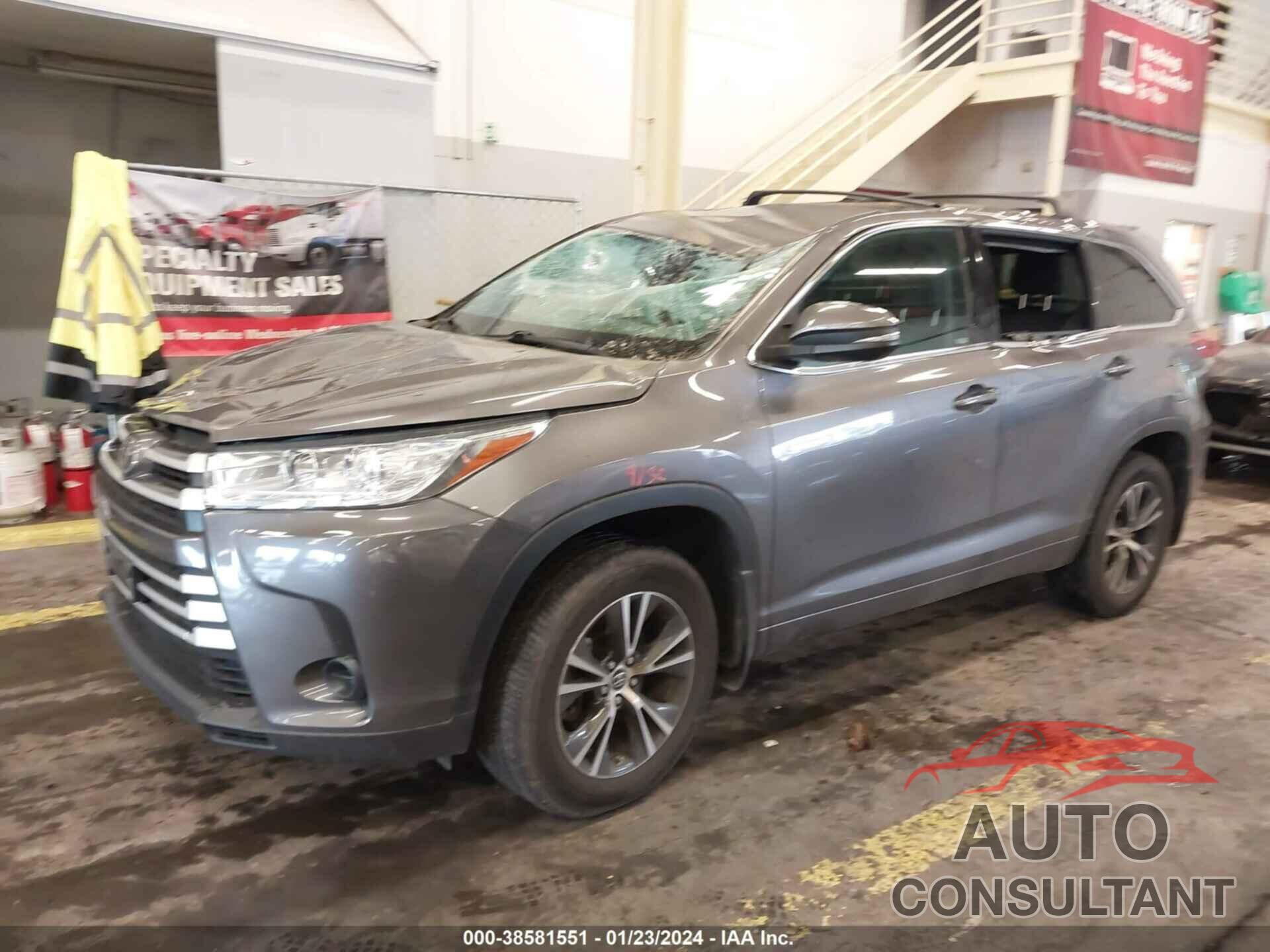 TOYOTA HIGHLANDER 2017 - 5TDBZRFH6HS471580