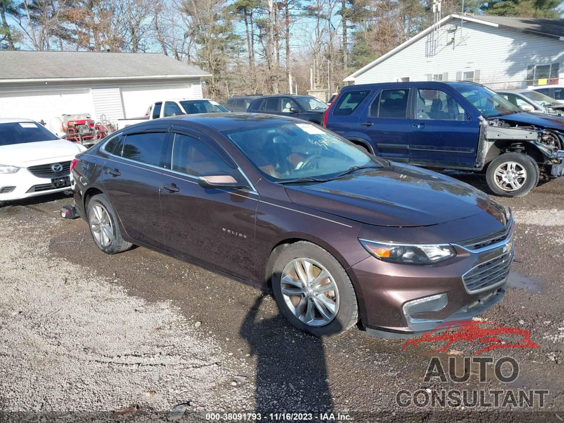 CHEVROLET MALIBU 2016 - 1G1ZE5ST9GF199255