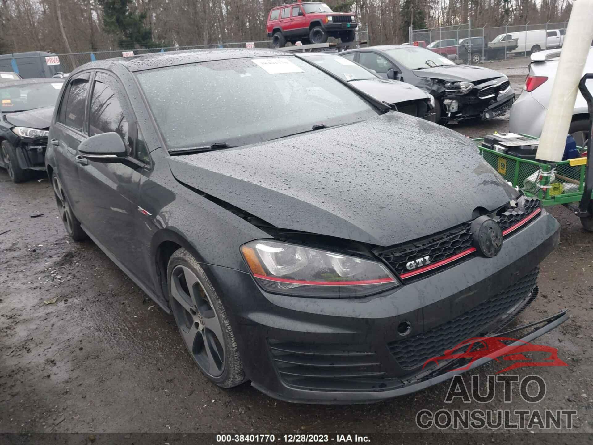 VOLKSWAGEN GOLF GTI 2016 - 3VW5T7AU5GM050808