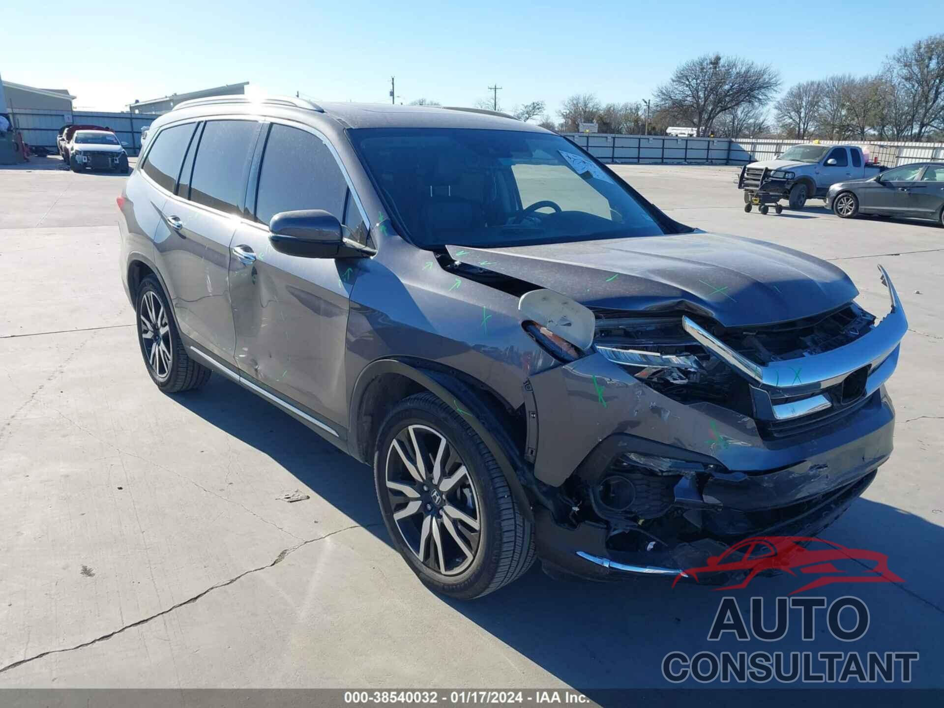 HONDA PILOT 2022 - 5FNYF5H62NB013526