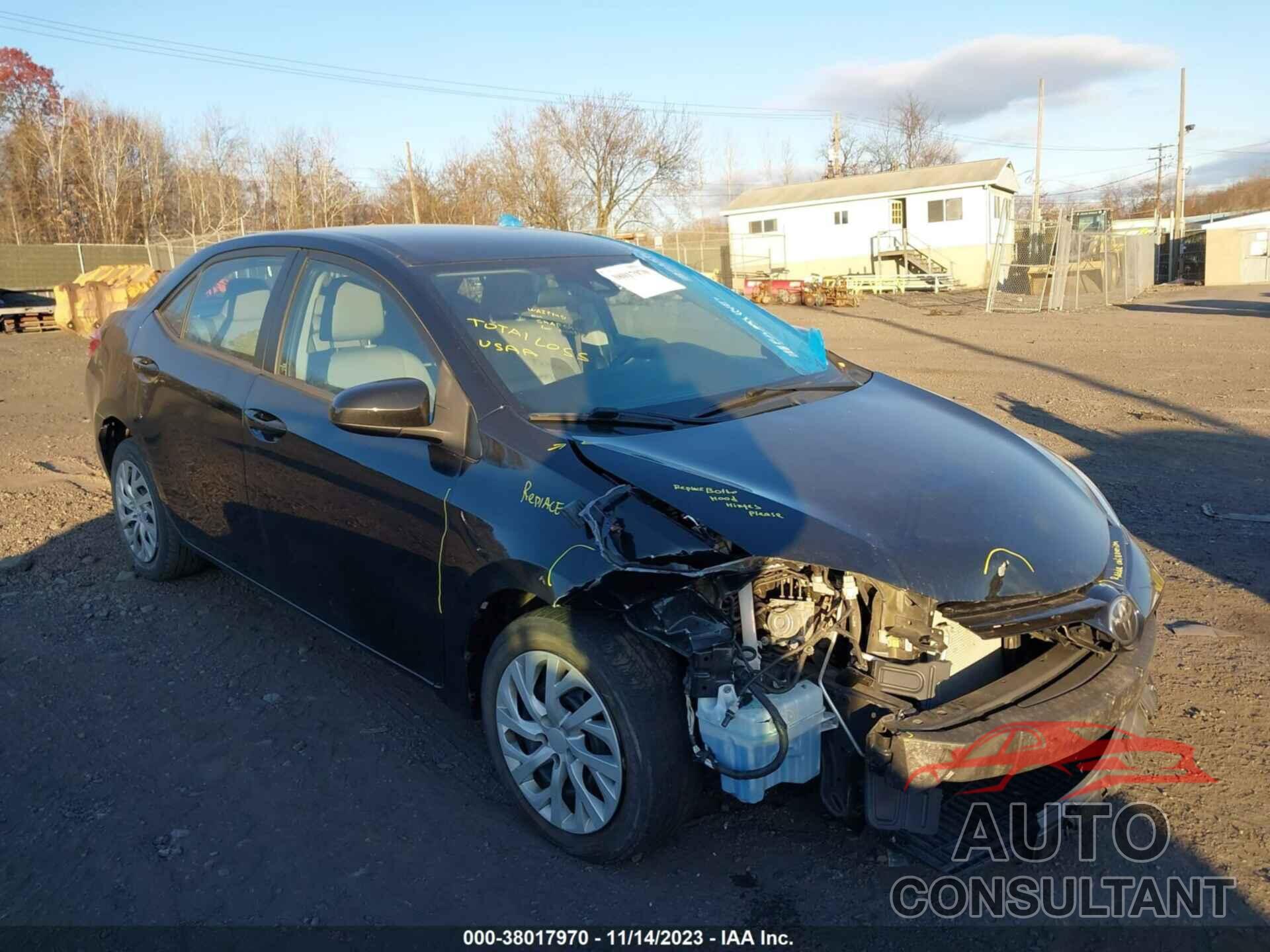 TOYOTA COROLLA 2017 - 2T1BURHE0HC773618