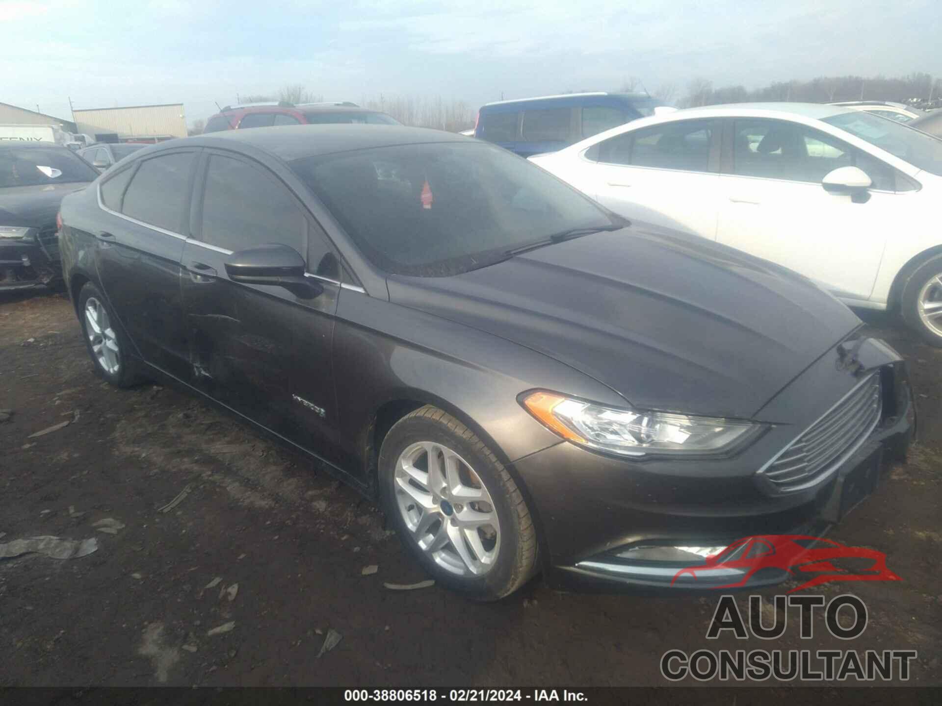 FORD FUSION HYBRID 2017 - 3FA6P0LU6HR382086