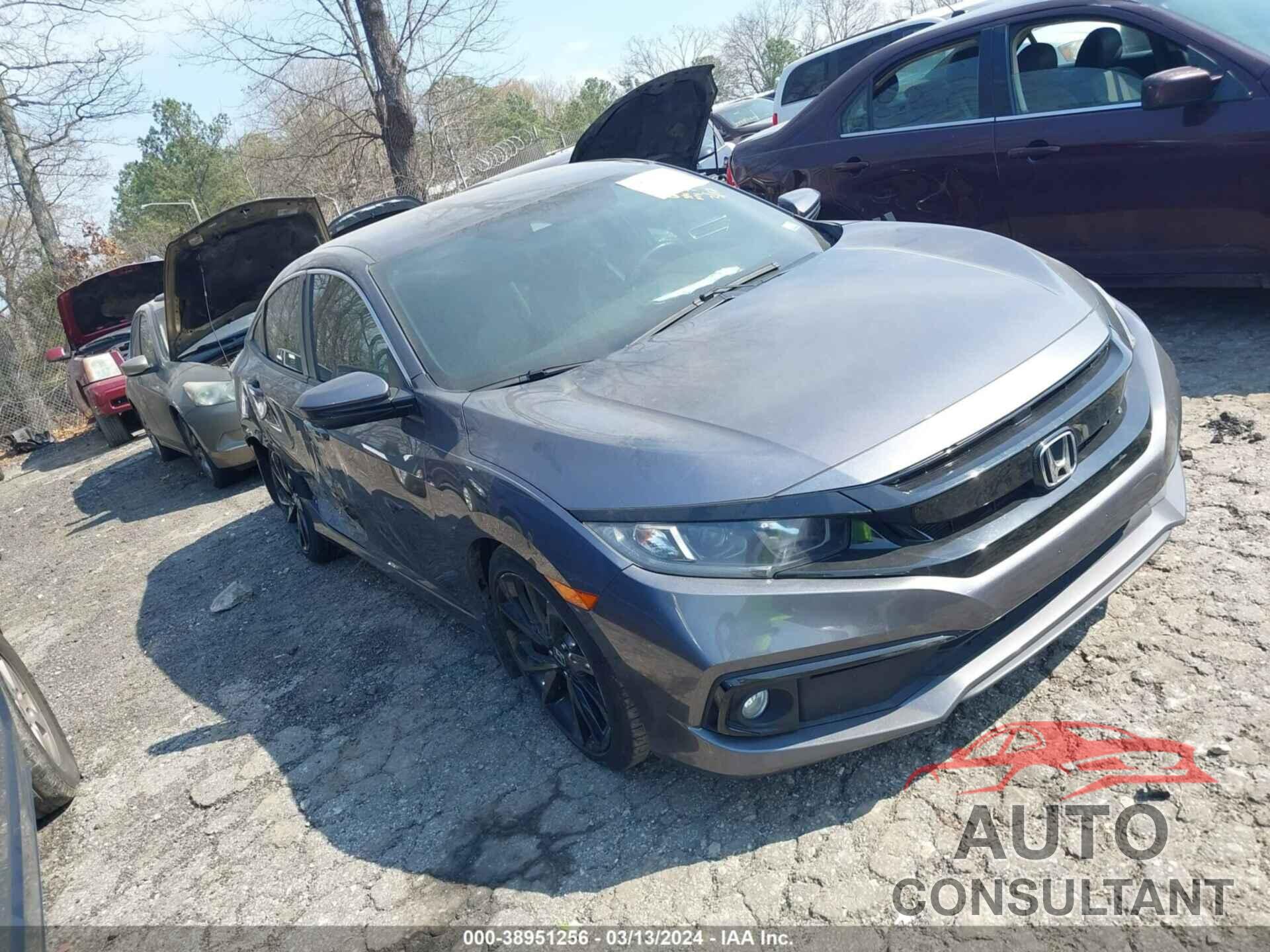 HONDA CIVIC 2019 - 19XFC2F89KE006545