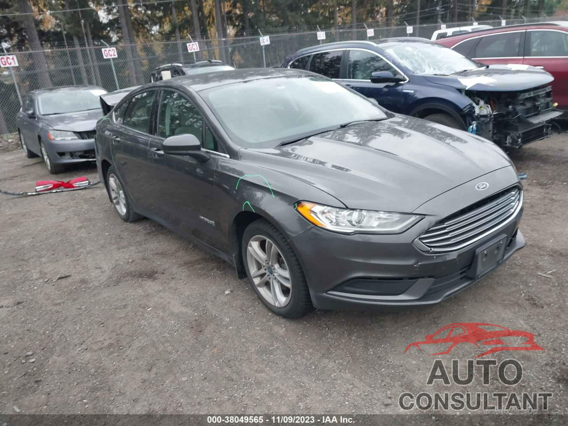 FORD FUSION HYBRID 2018 - 3FA6P0UU0JR161880