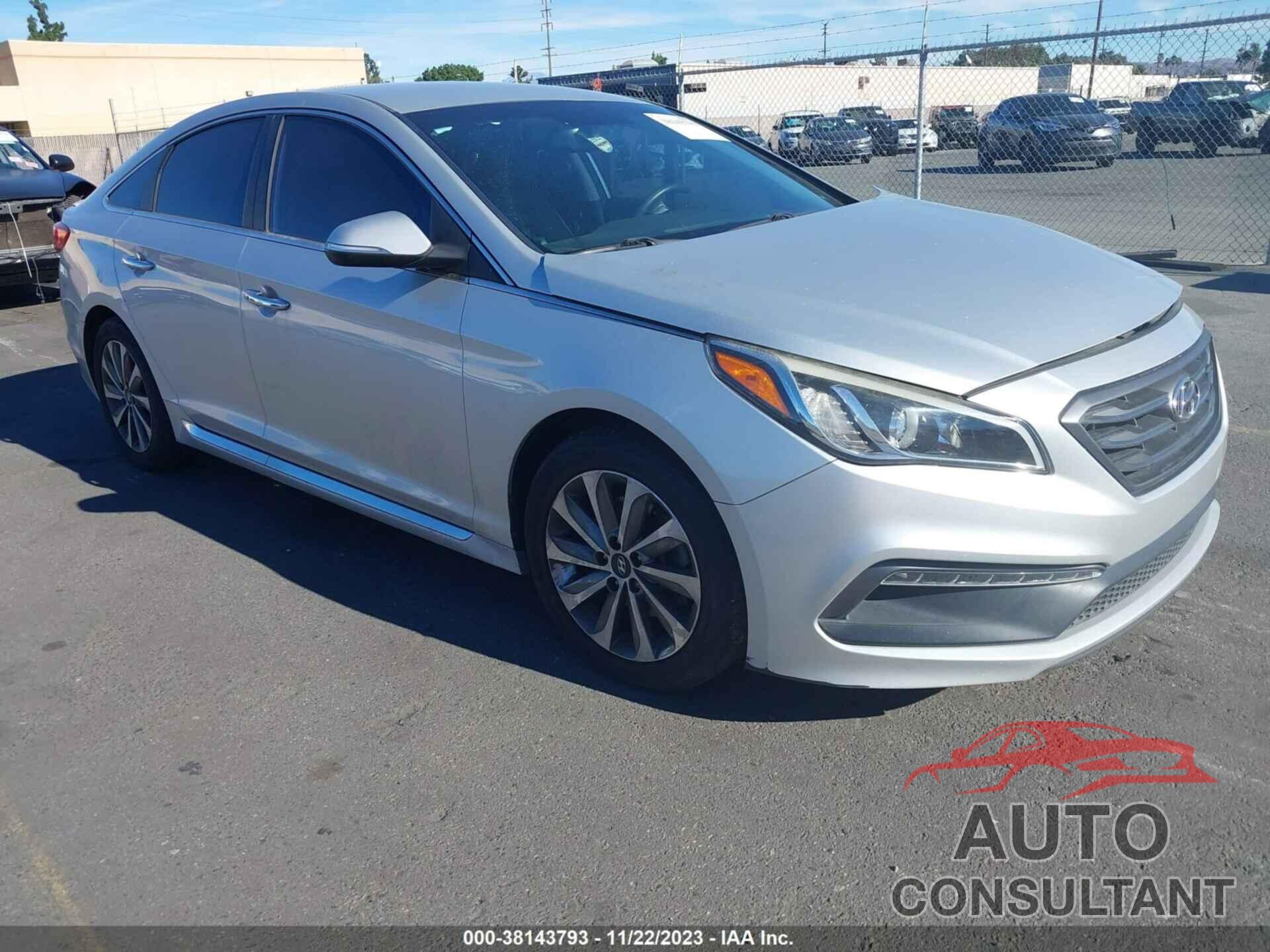 HYUNDAI SONATA 2016 - 5NPE34AF1GH344683
