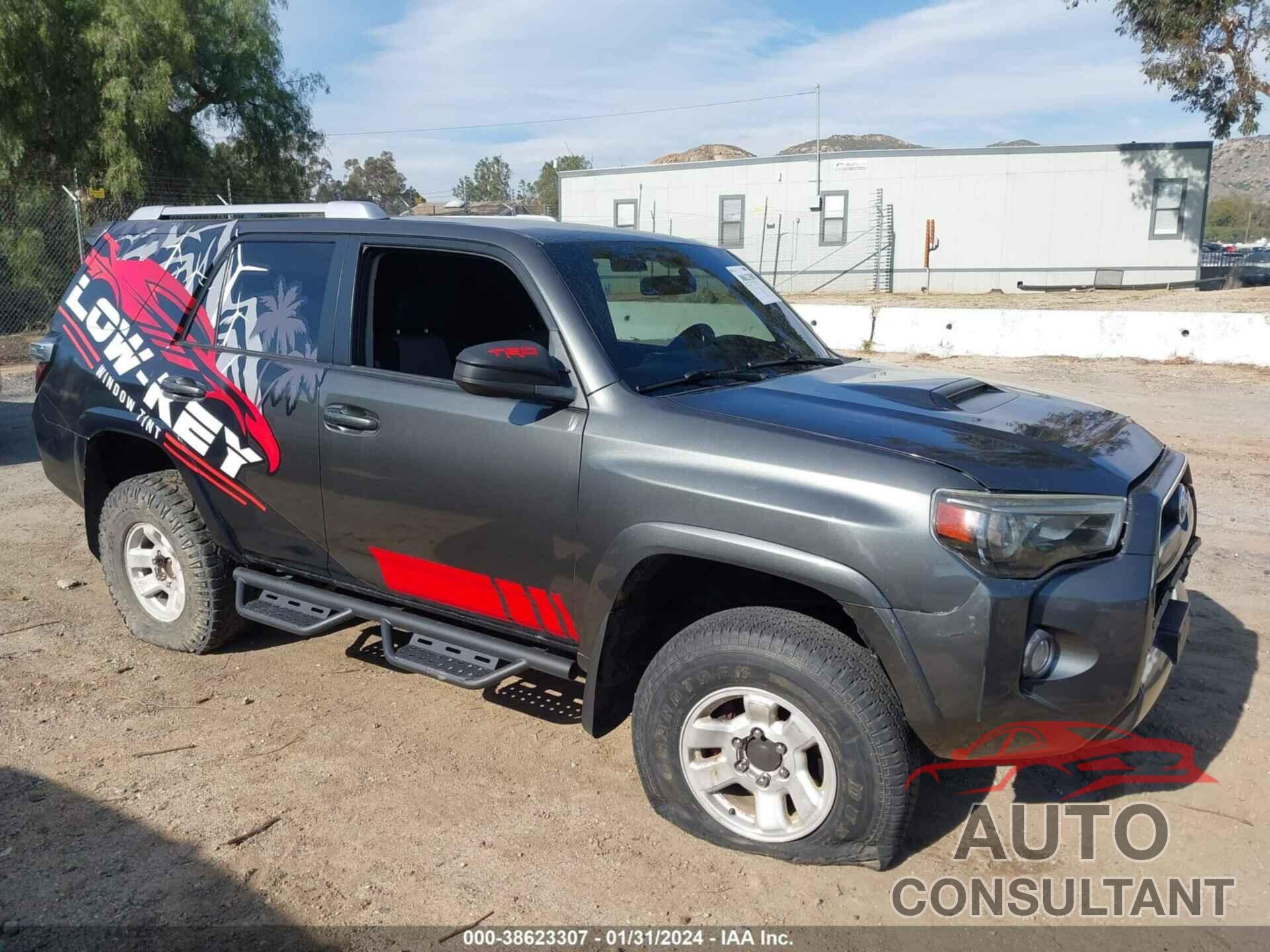 TOYOTA 4RUNNER 2018 - JTEBU5JR5J5535512