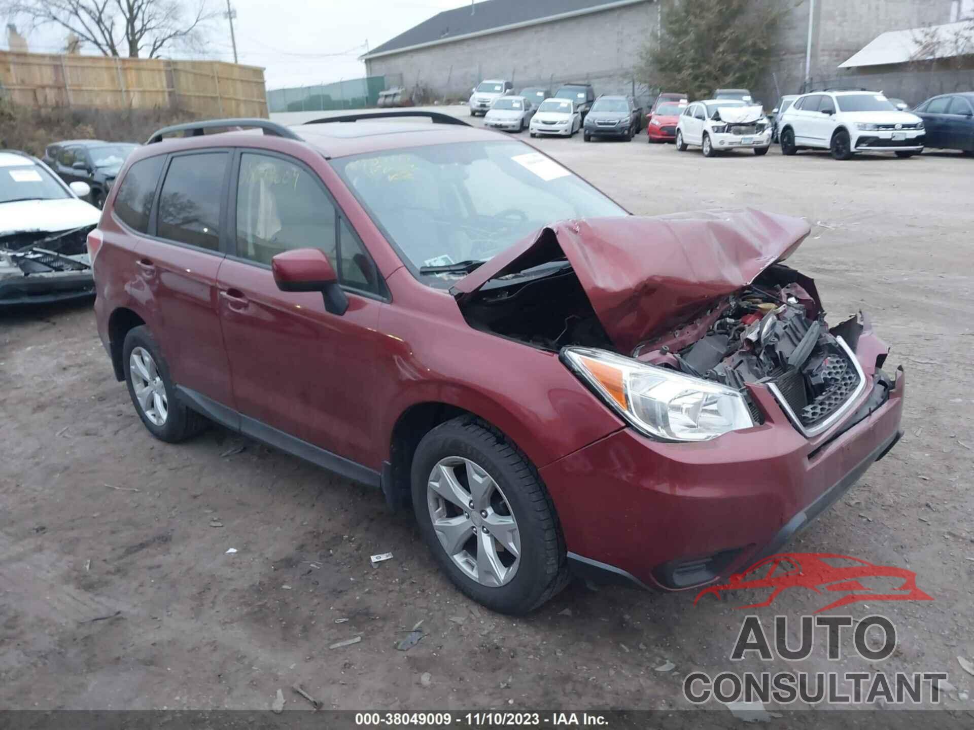 SUBARU FORESTER 2016 - JF2SJADCXGH422130