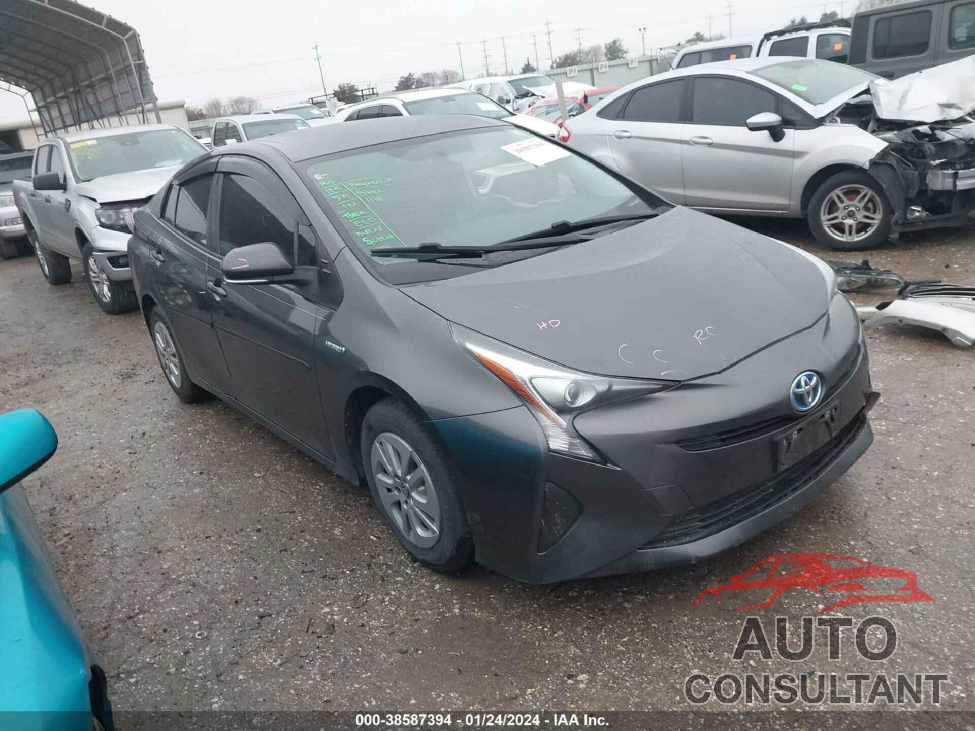 TOYOTA PRIUS 2016 - JTDKBRFU0G3015107