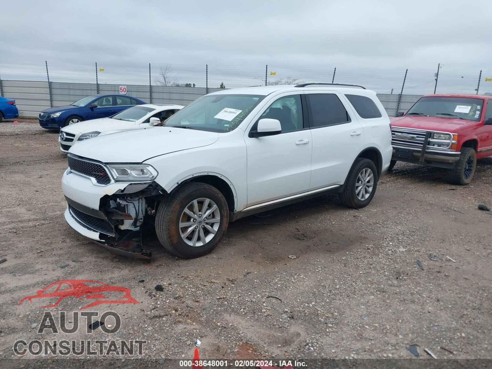 DODGE DURANGO 2022 - 1C4RDJAG2NC227368
