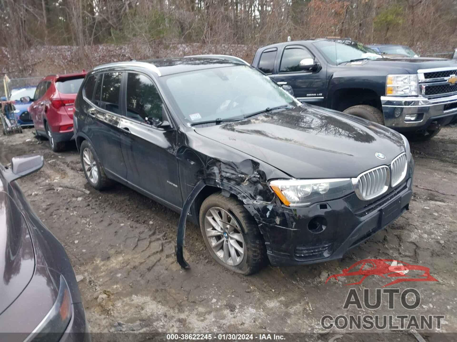 BMW X3 2017 - 5UXWX9C37H0T23102