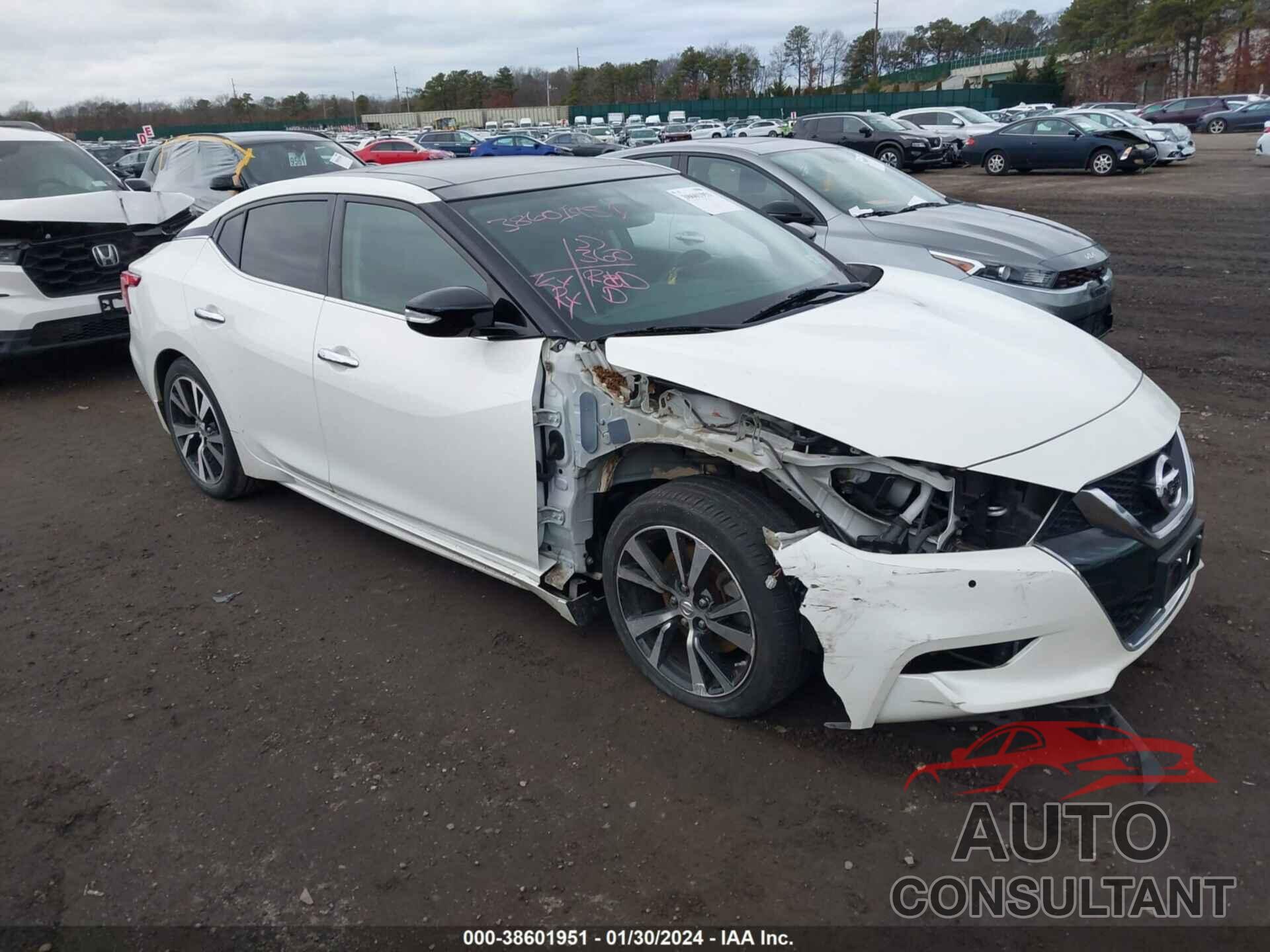 NISSAN MAXIMA 2018 - 1N4AA6AP3JC372776